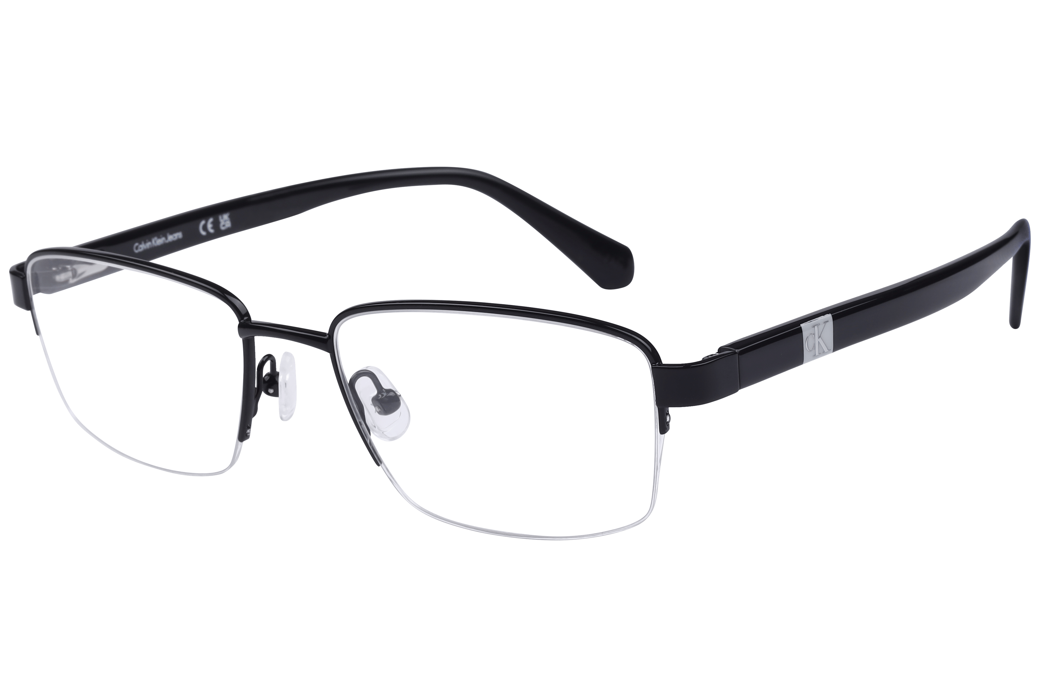 Calvin Klein CKJ23218LBI Frame Black Male Supra Metal Frame — Black frame — alternate view