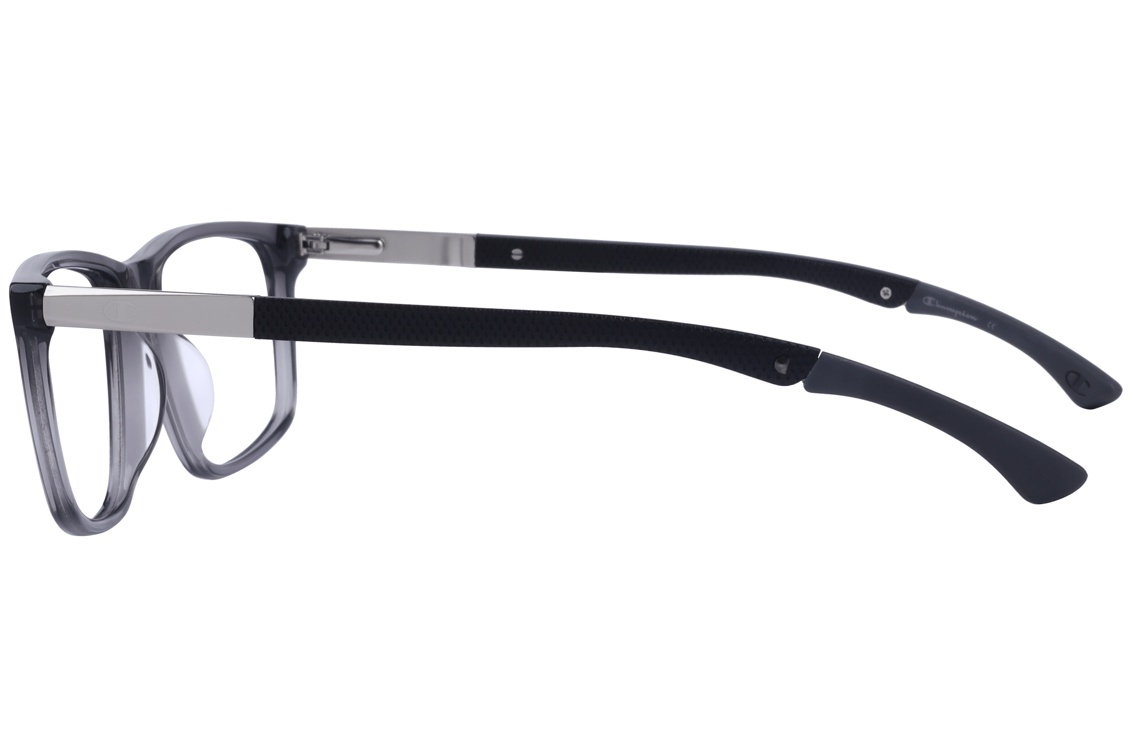 Champion CHILL Frame Transparent Grey Male Full Metal Frame — Transparent Grey frame — view 3