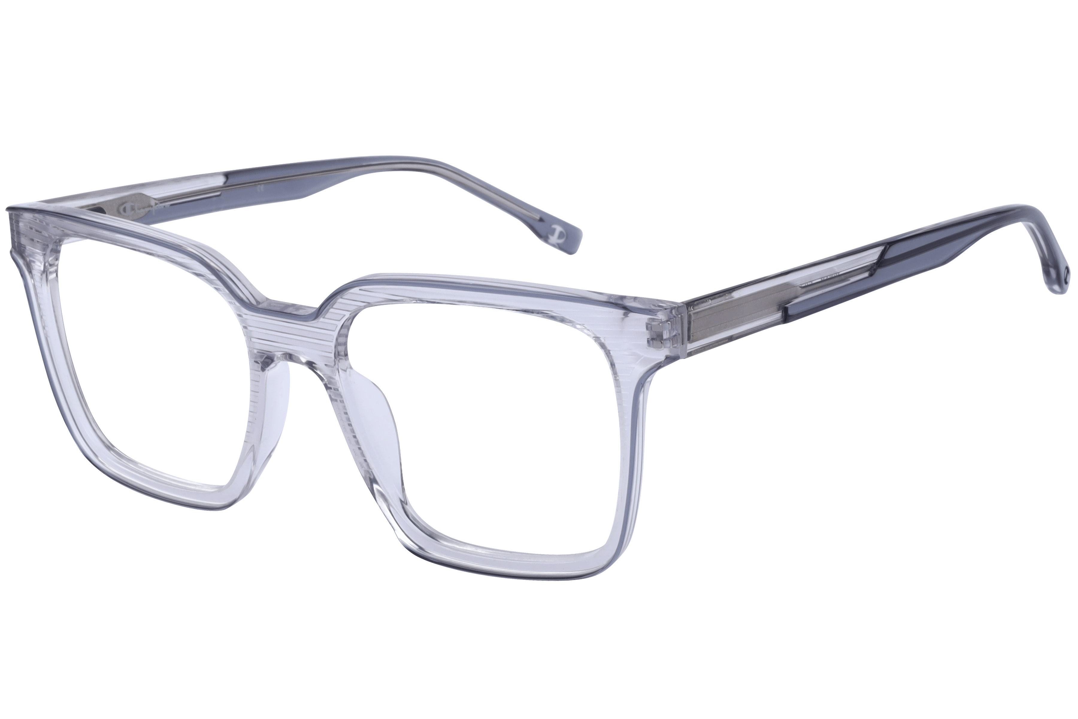 Champion JONAH Frame Transparent Male Full Shell — Transparent frame