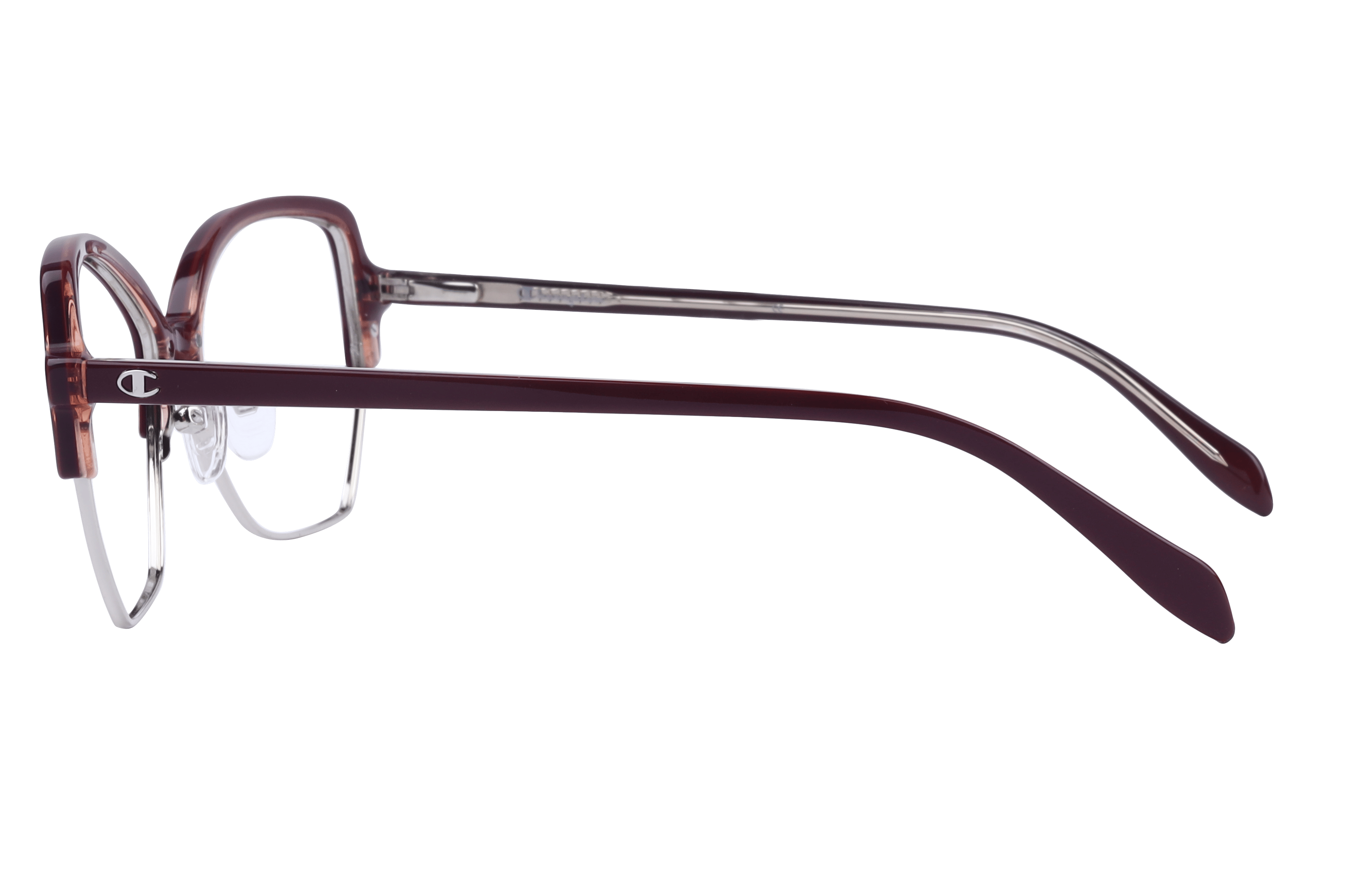 Champion MAEVE Frame Maroon Female Full Shell Frame — Maroon frame — view 3