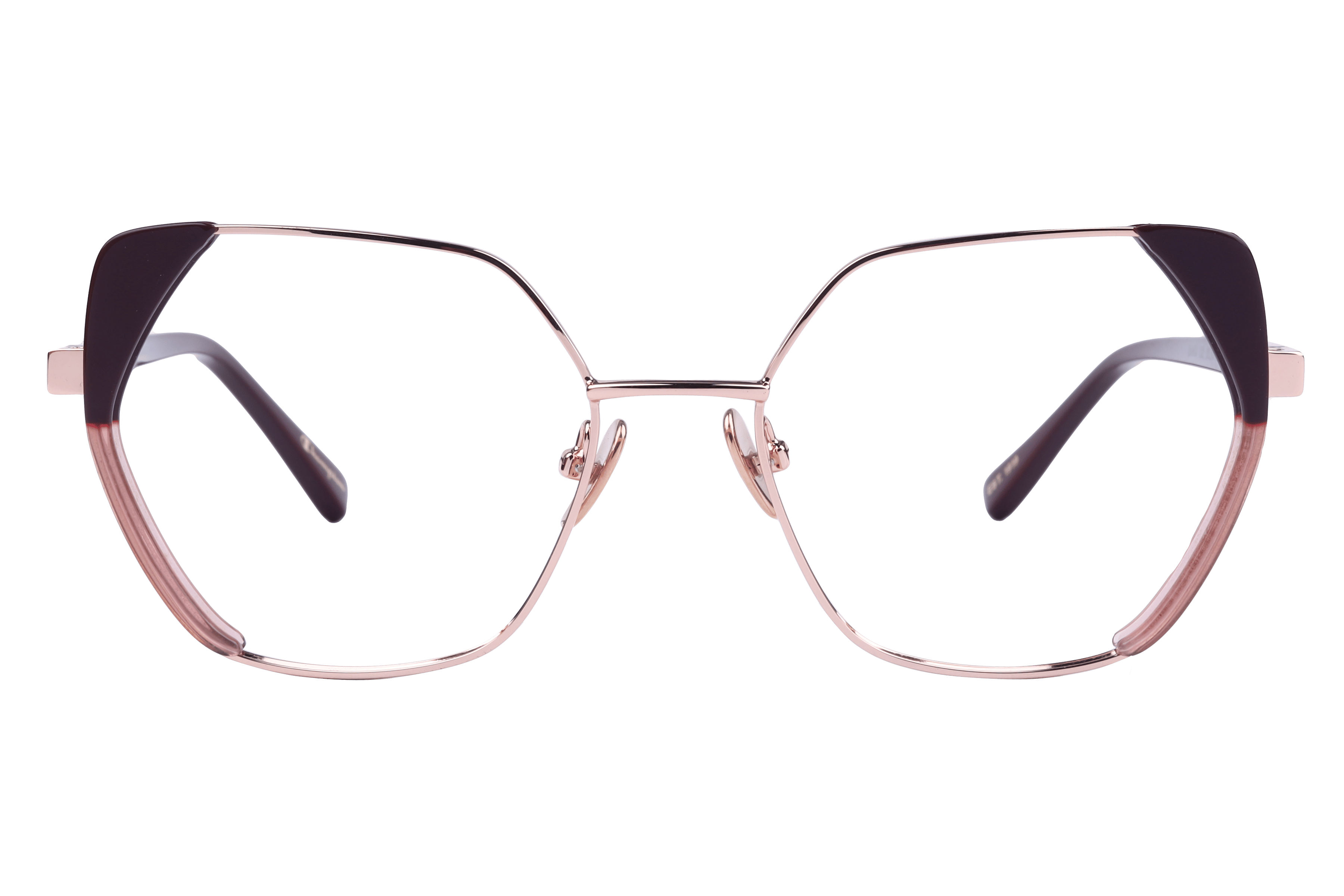 Champion SHANTA Frame Rose Gold Female Full Metal Frame — Rose Gold frame — view 2