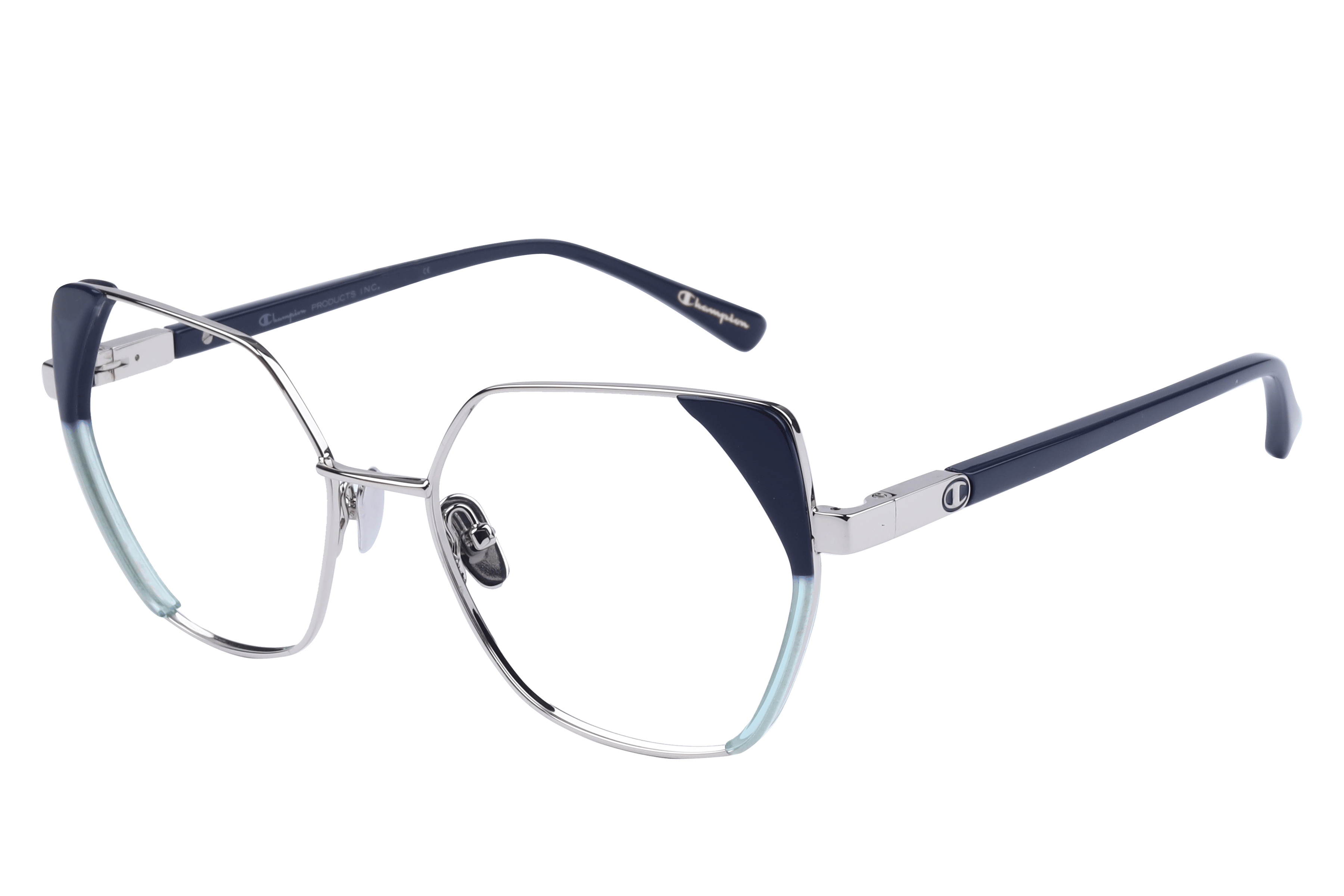Champion SHANTA Frame Silver Female Full Metal — Silver frame