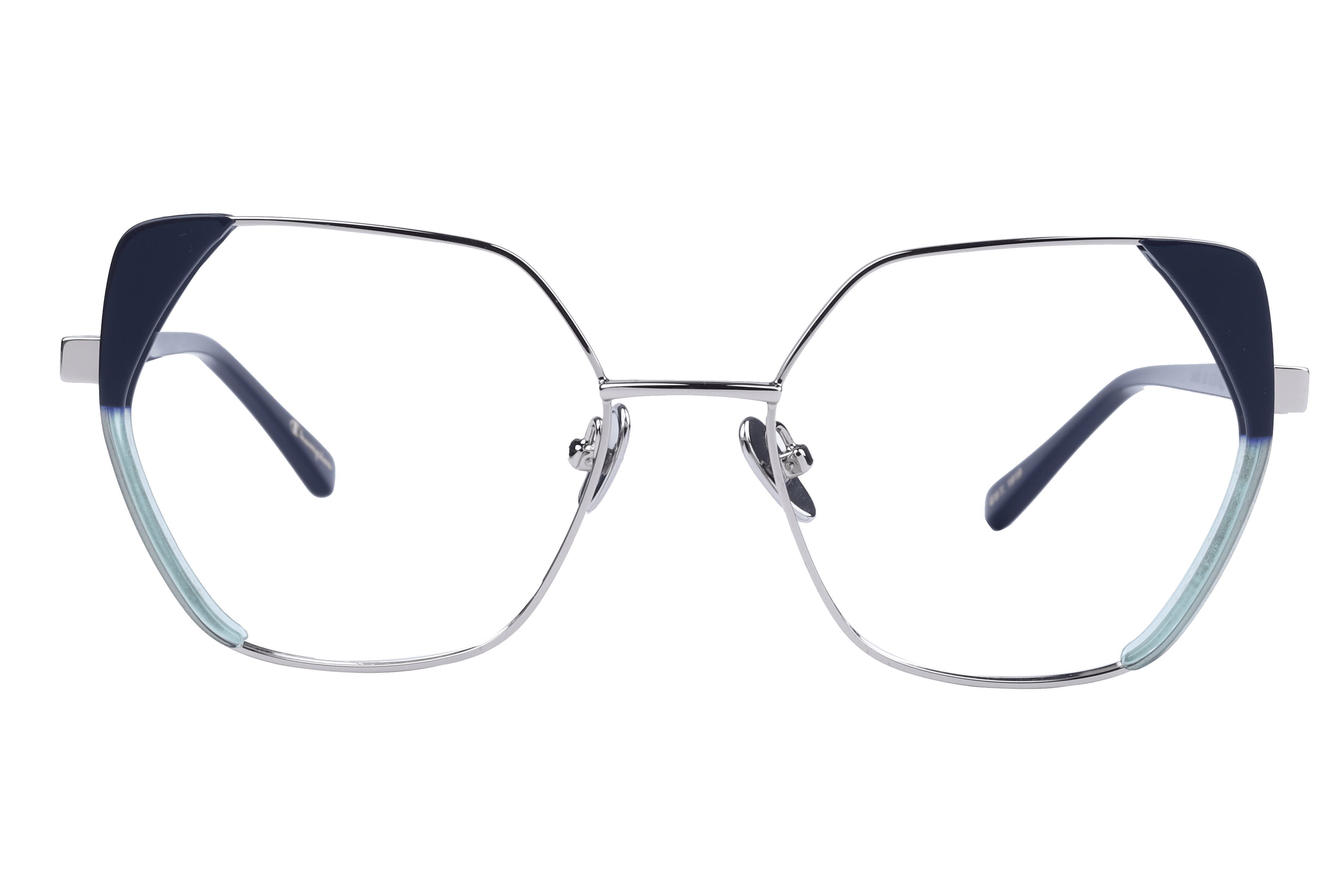 Champion SHANTA Frame Silver Female Full Metal Frame — Silver frame — view 2