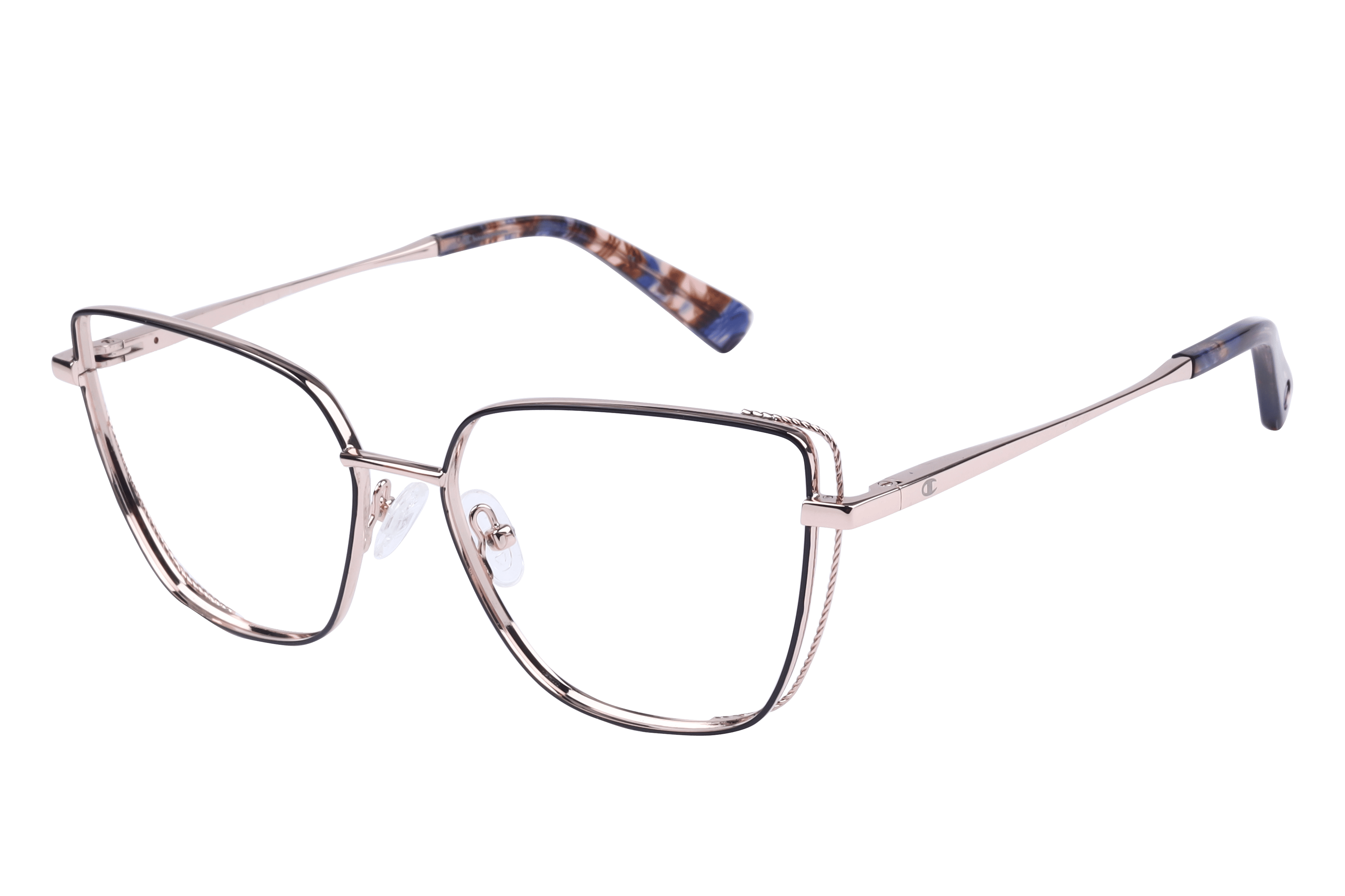Champion ZINA Frame Matt Black Female Full Metal — Matt Black frame