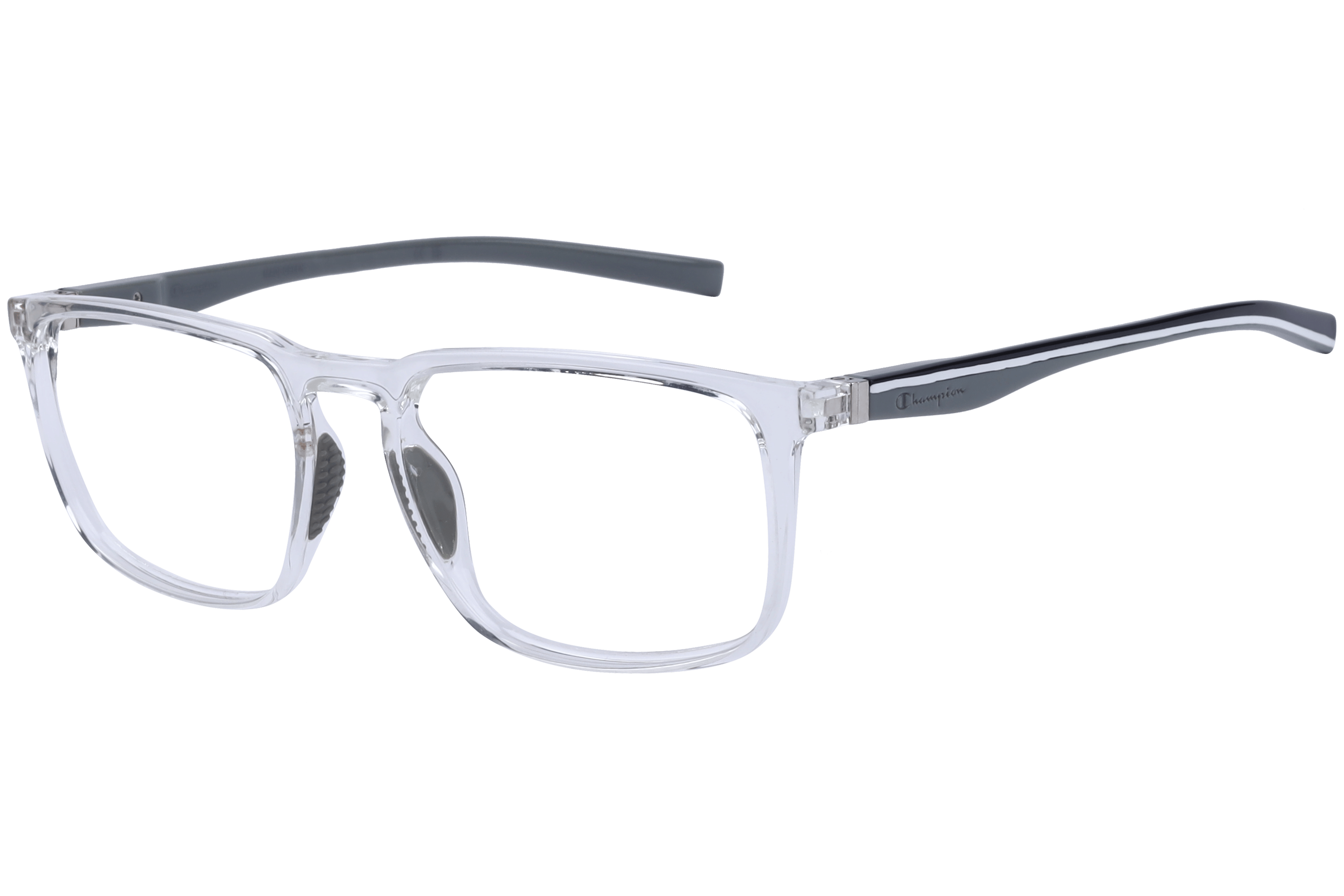 Champion HOIST200 Frame Transparent Male Full Shell — Transparent frame