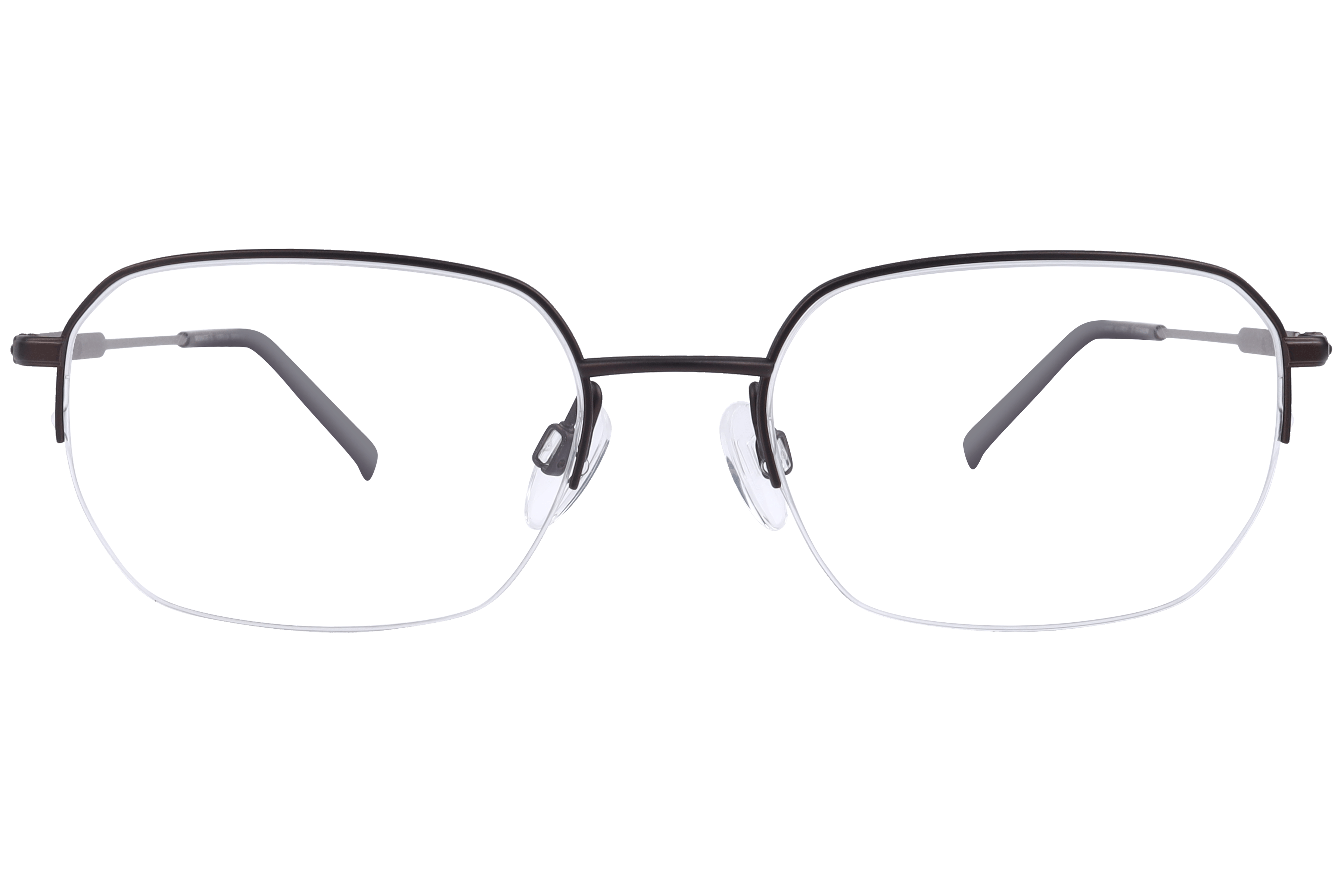 Charmant CH29121 Frame Brown Male Supra Titanium Frame — Brown frame — view 2