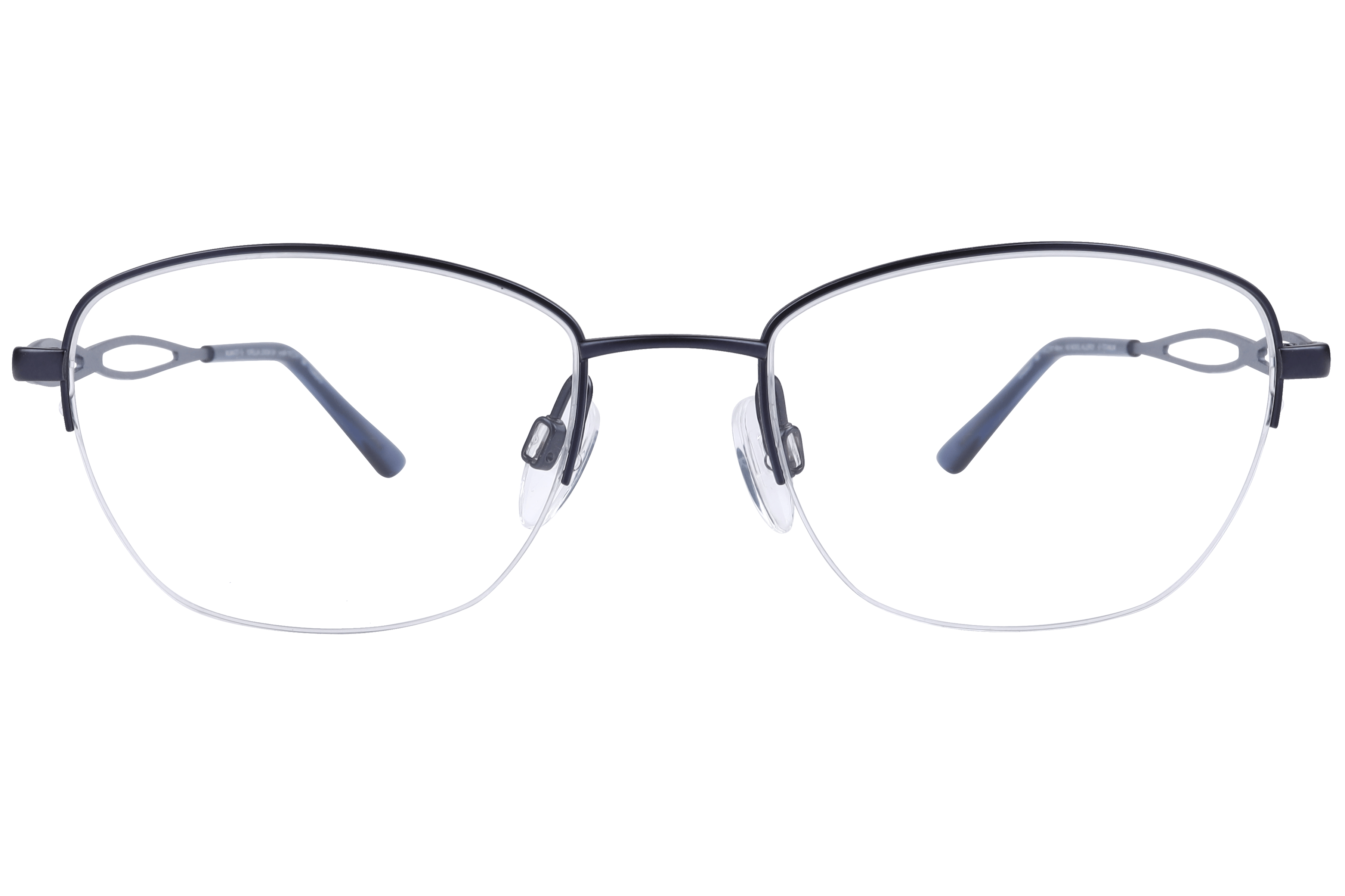 Charmant CH29837 Frame Blue Female Supra Titanium Frame — Blue frame — view 2