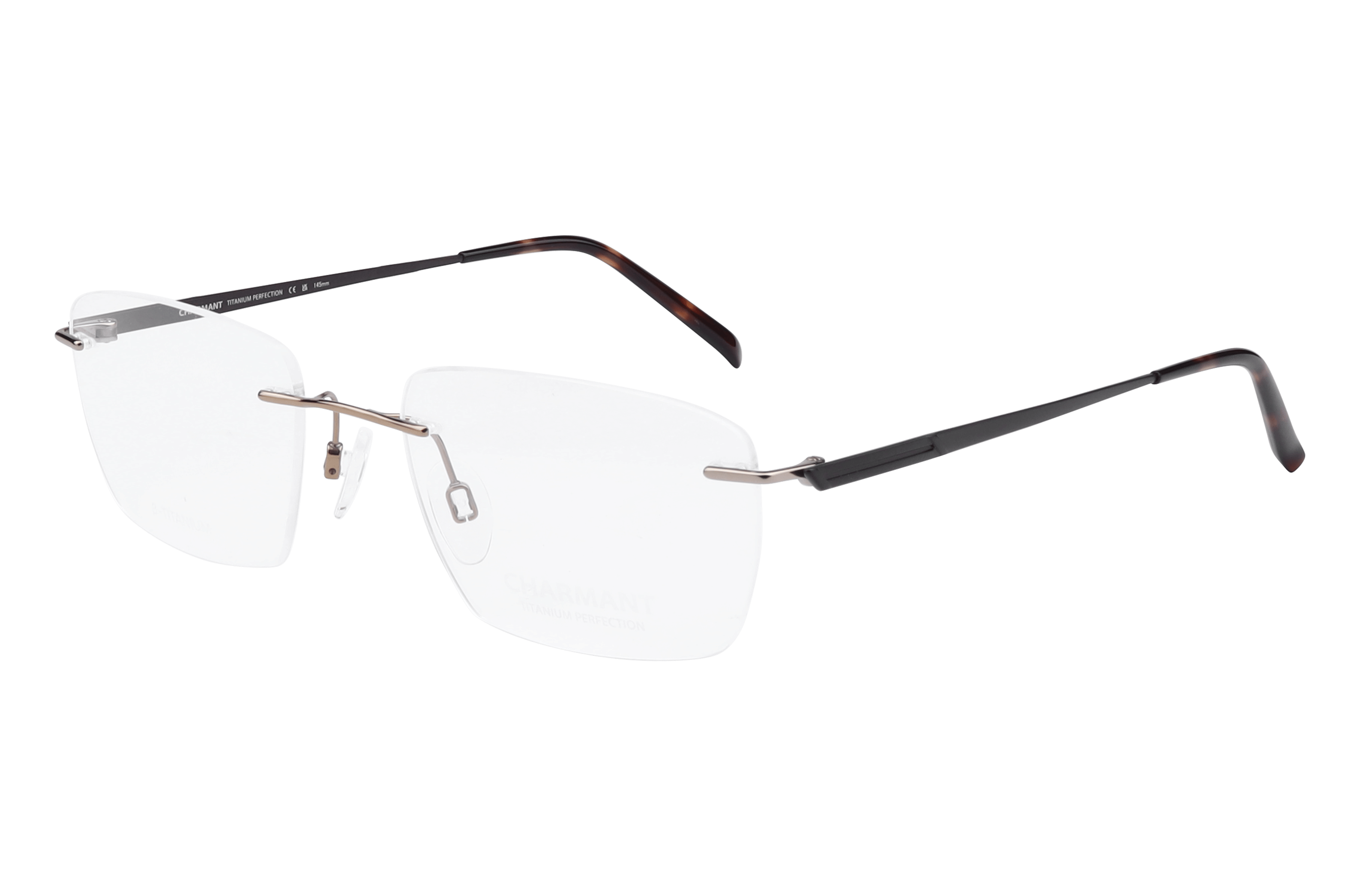 Charmant CH29739 Frame Gold Male RimLess Titanium — Gold frame