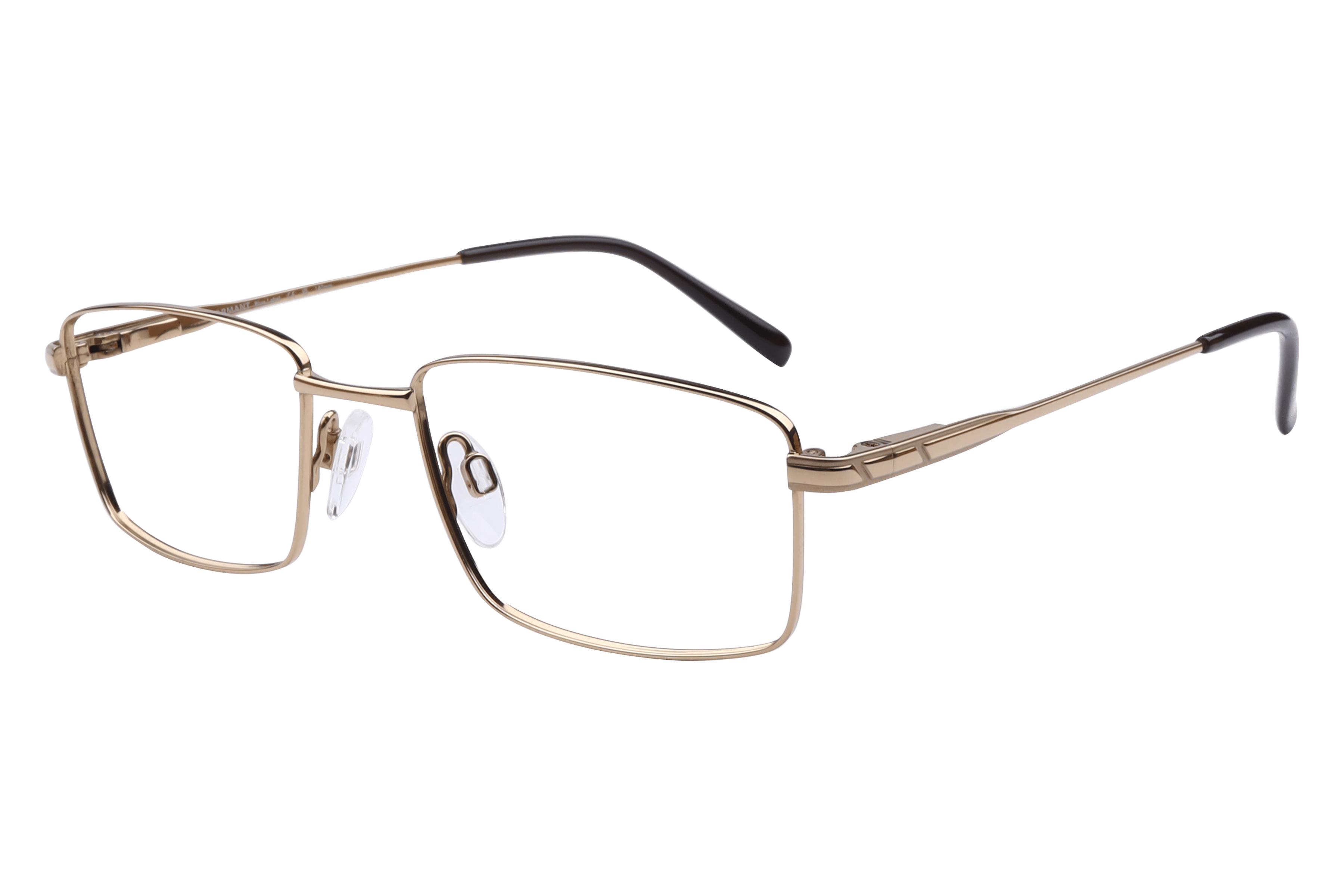 Charmant CH16144 Frame Gold Male Full Titanium — Grey frame