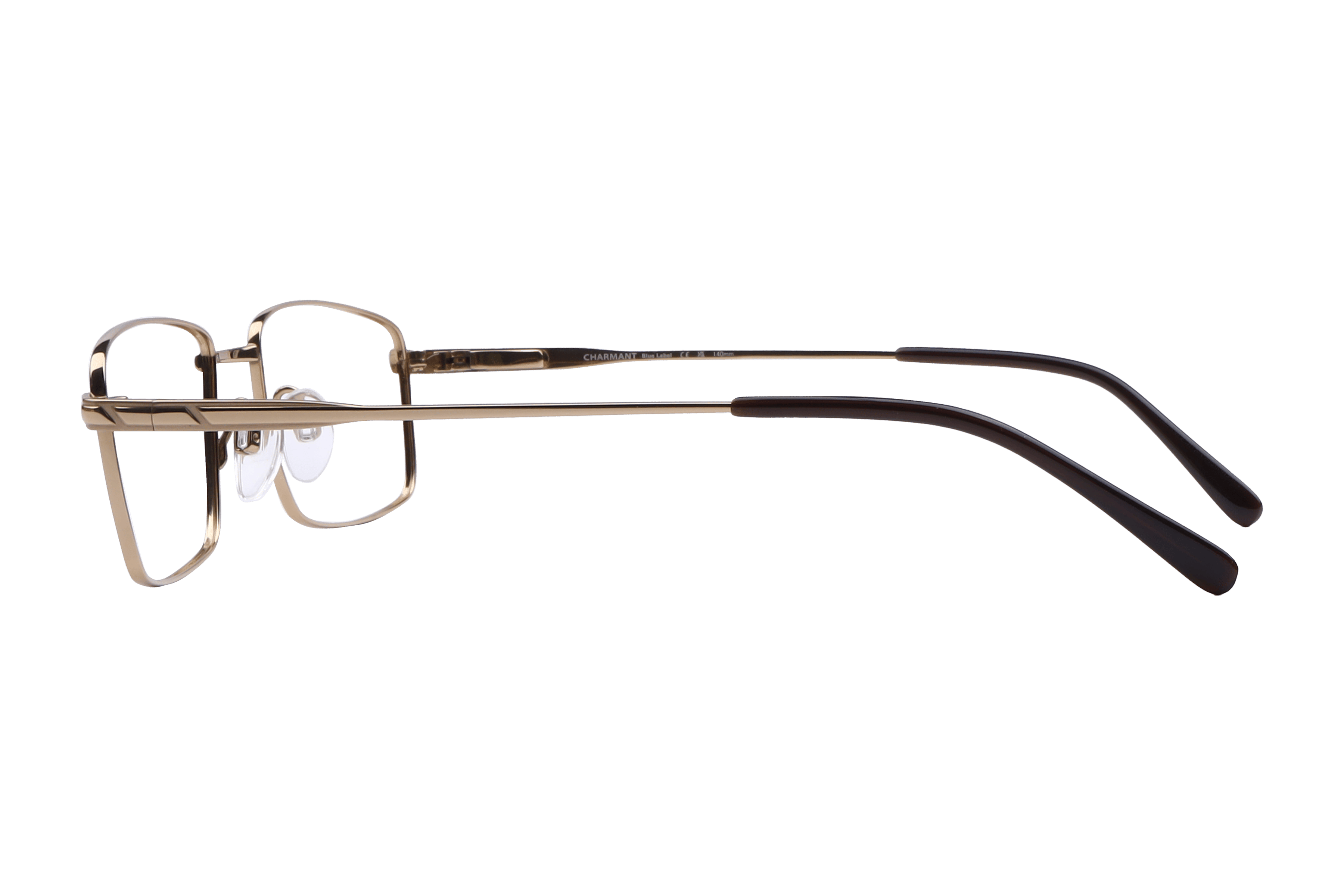 Charmant CH16144 Frame Gold Male Full Titanium Frame — view 3