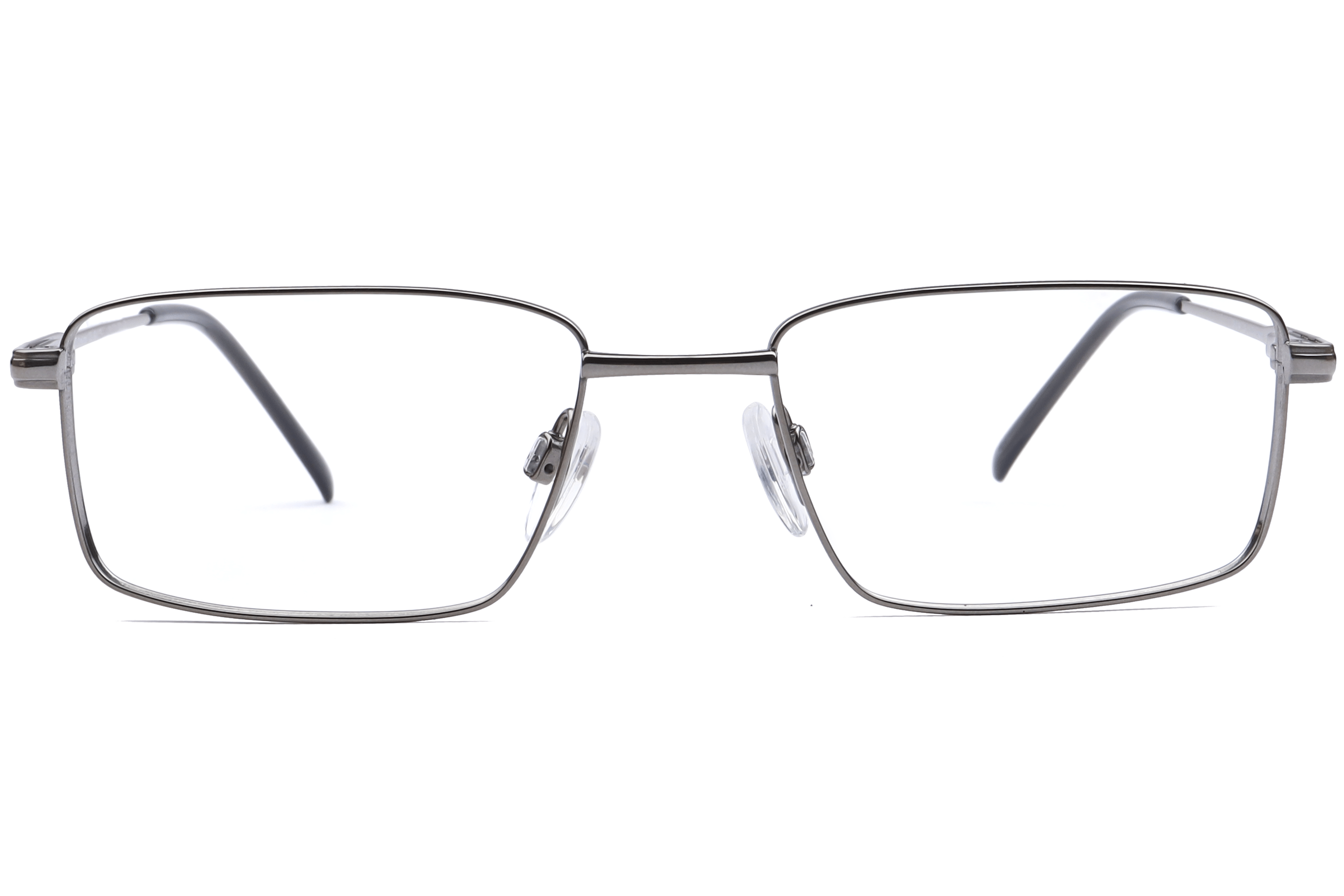 Charmant CH16144 Frame Grey Male Full Titanium Frame — Grey frame — view 2