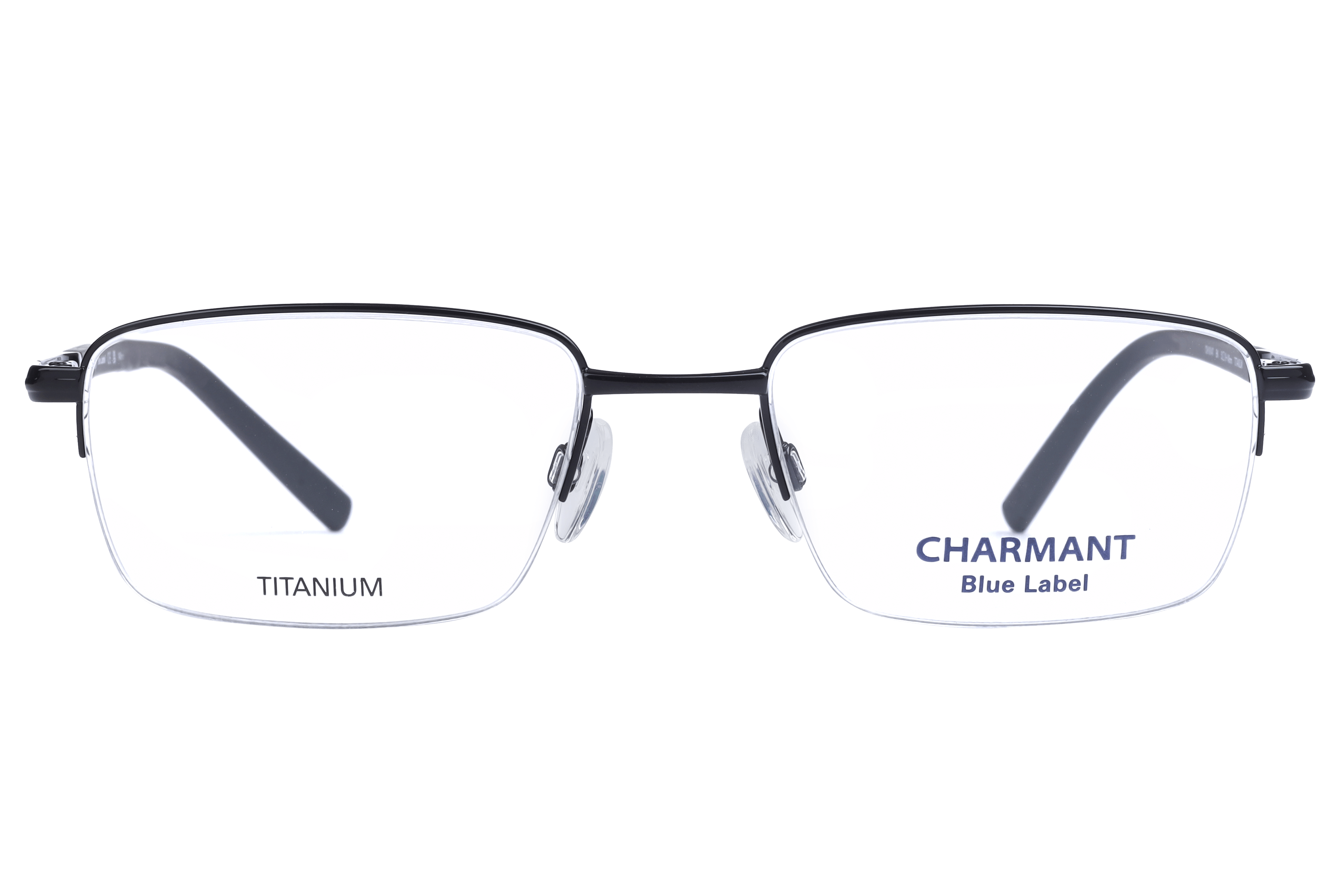 Charmant CH16147 Frame Black Male Supra Titanium Frame — Black frame
