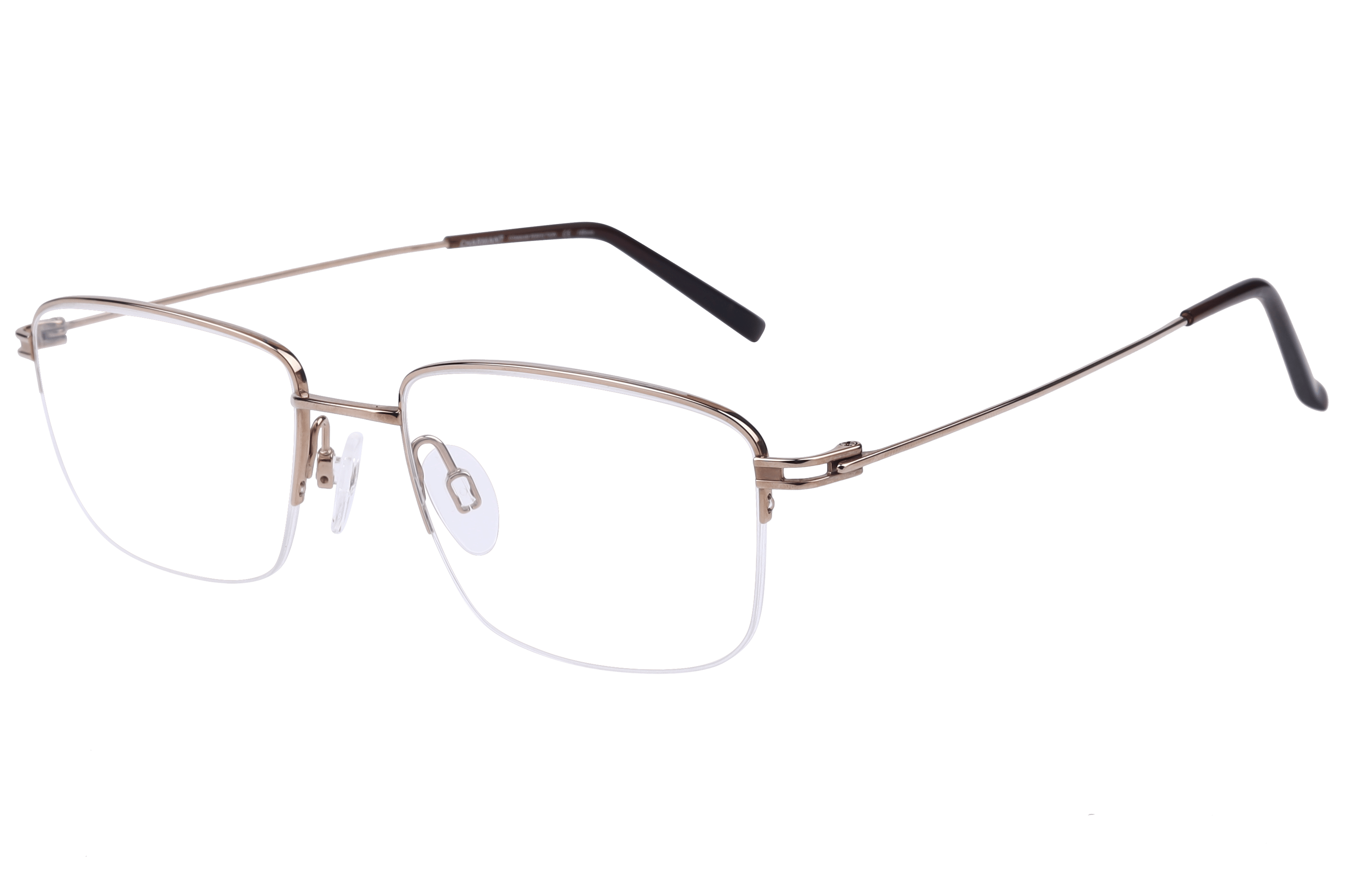 Charmant CH29721 Frame Gold Male Supra Beta Titanium Frame — Gold frame — alternate view