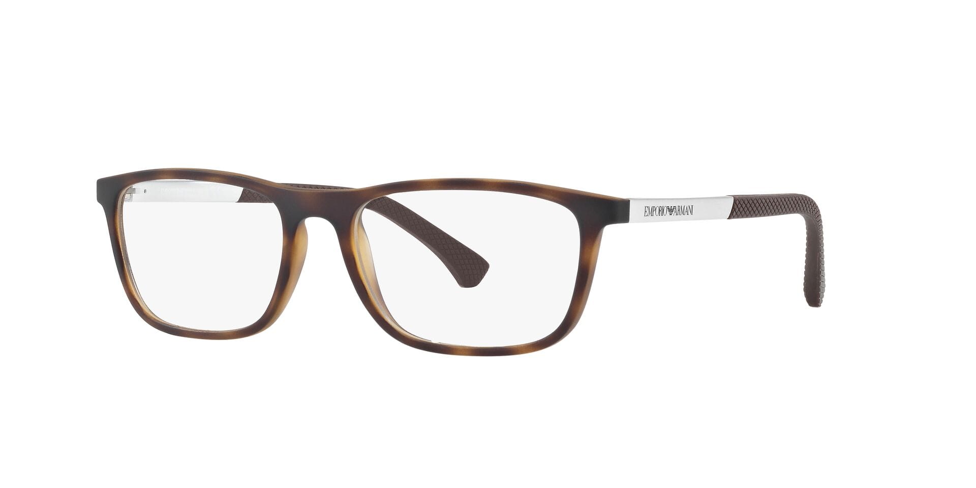 Emporio Armani EA3069 Frame Brown Male Full Metal — Brown frame