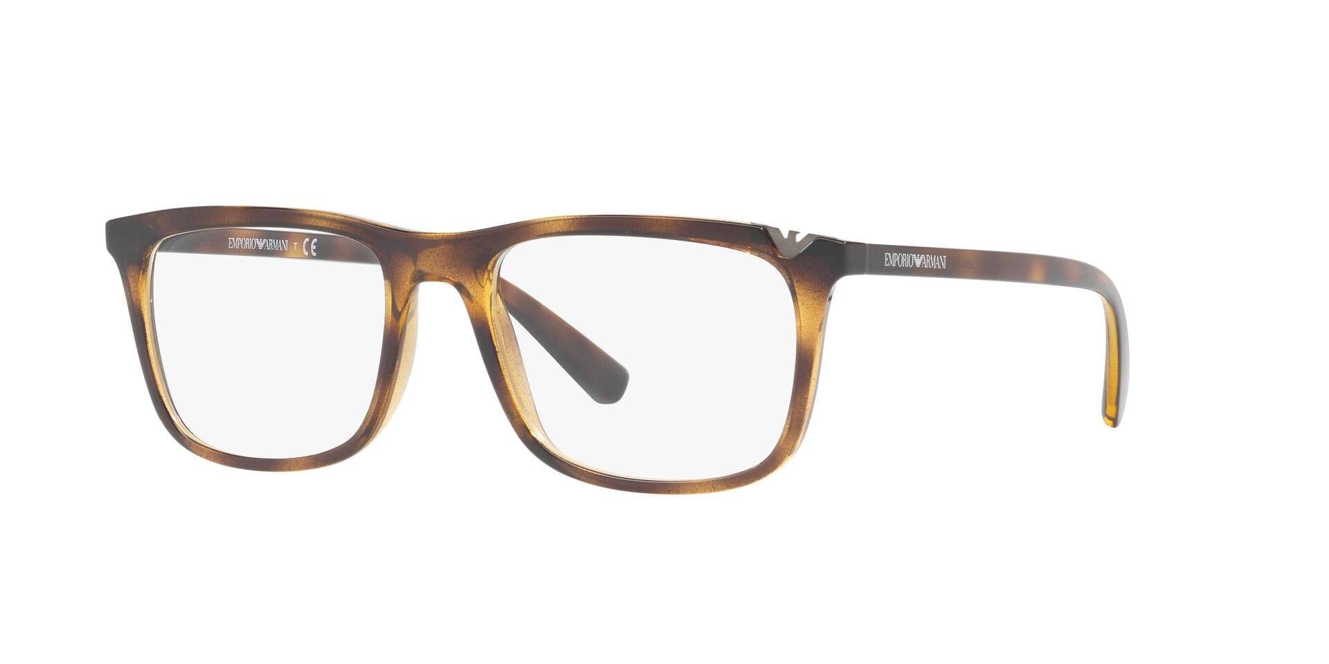 Emporio Armani EA3110 Frame Brown Male Full Shell — Brown frame