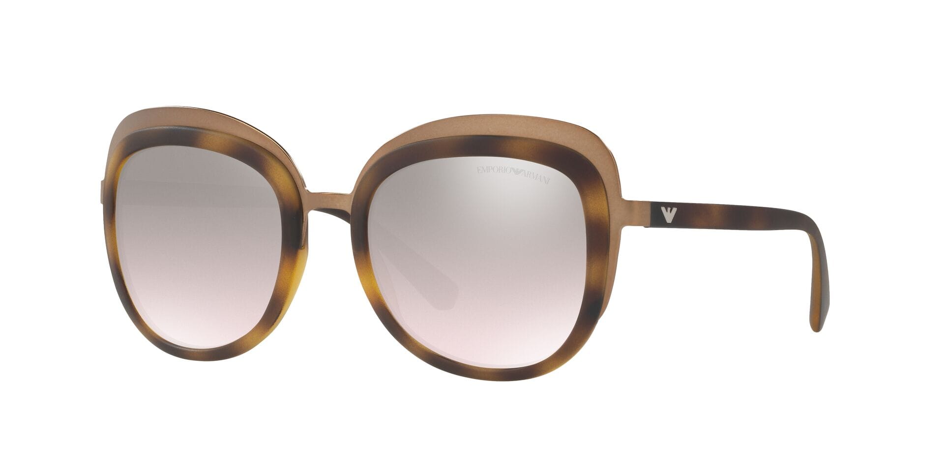 Emporio Armani EA2058 Sunglass Brown Female Full Shell — Brown frame
