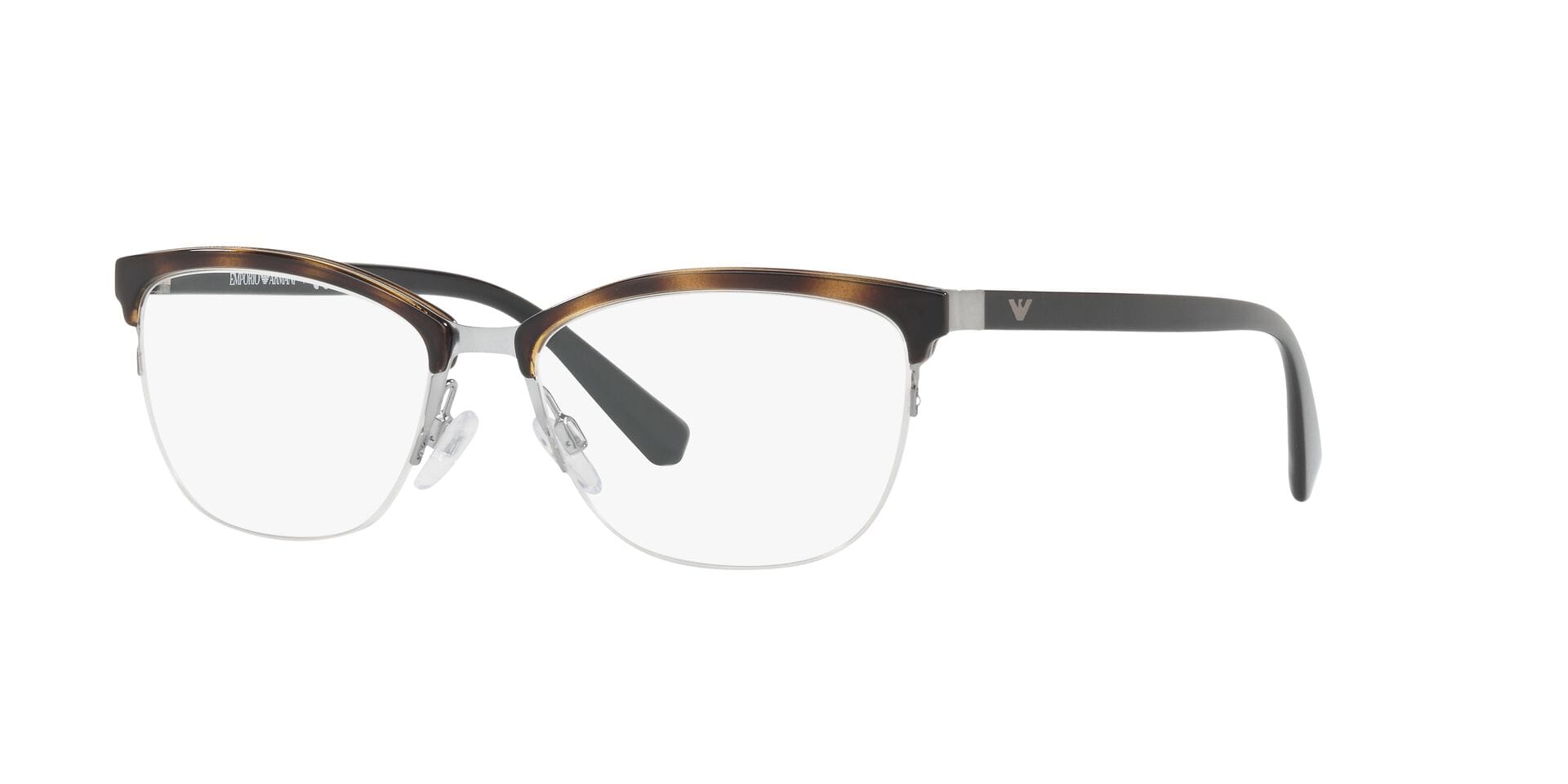 Emporio Armani EA1066 Frame Brown Female Supra Shell — Brown frame