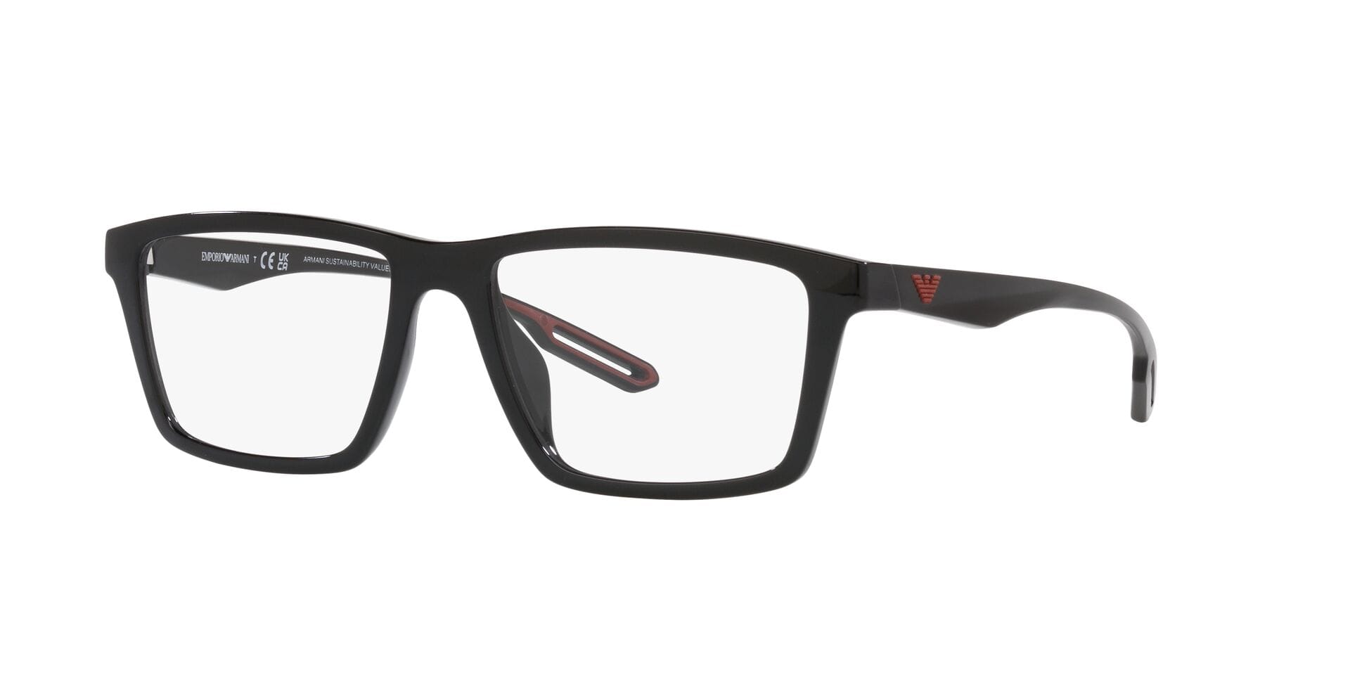 Emporio Armani 0EA4189U Sunglass Black Male Full Shell — Black frame
