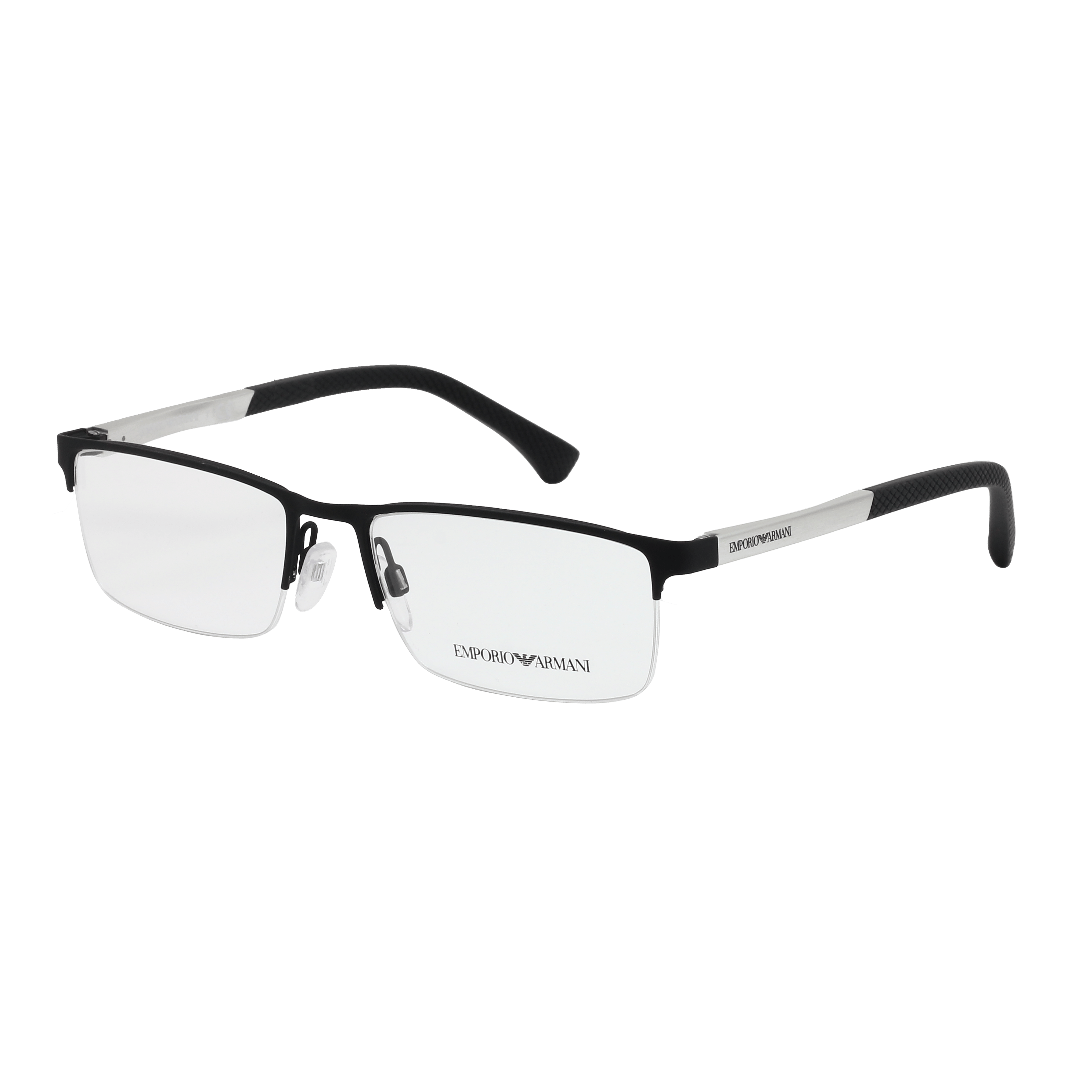 Emporio Armani EA 1041 Frame Black Male Supra Metal with Rub