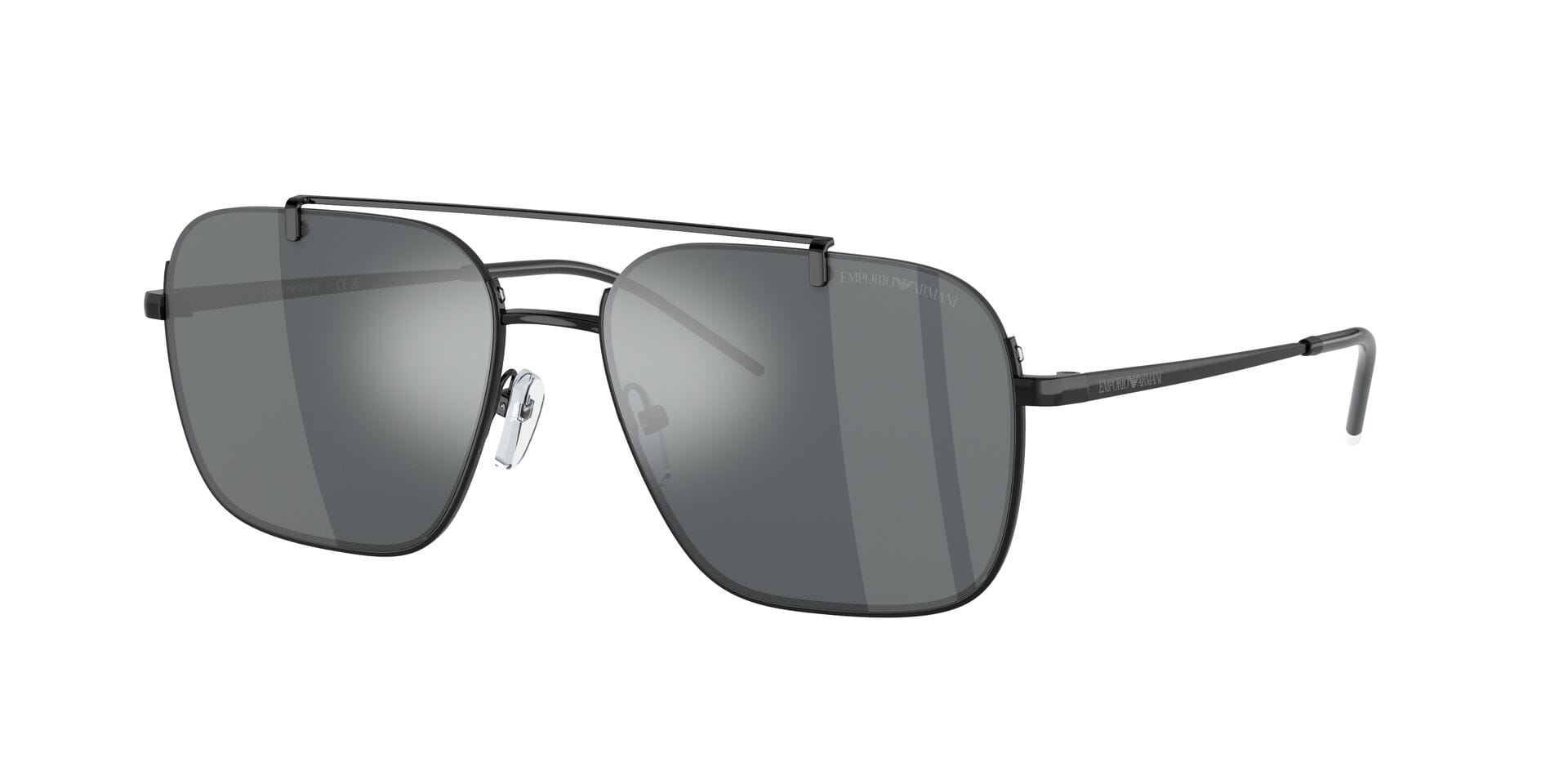 Emporio Armani 0EA2150 Sunglass Black Male Full Metal — Black frame
