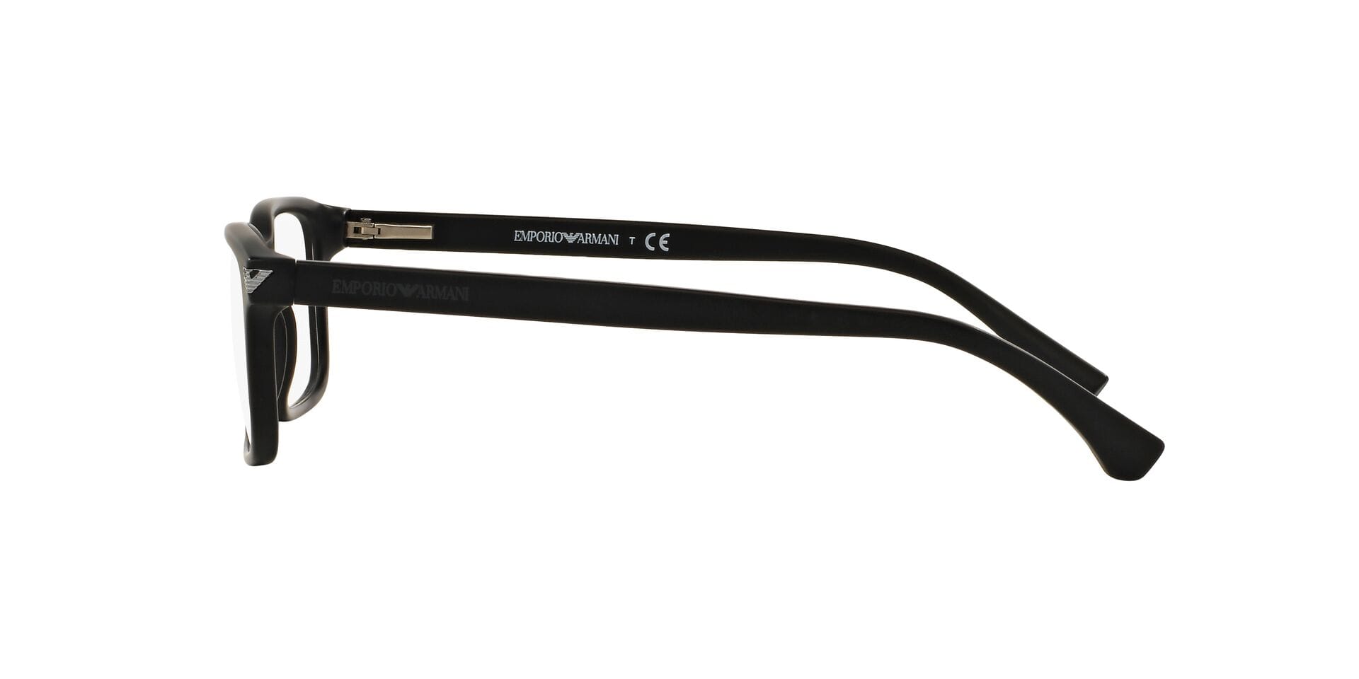 Emporio Armani EA 3072 Frame Black Male Full Shell Frame — Black frame — view 3