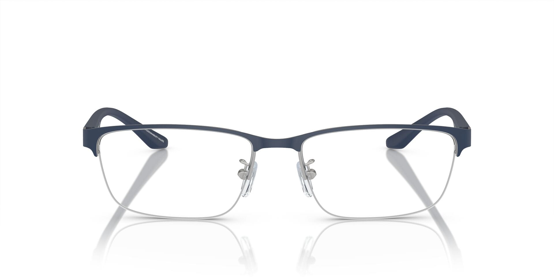 Emporio Armani 0EA1147 Frame Blue Male Supra Shell Frame — Blue frame — view 4