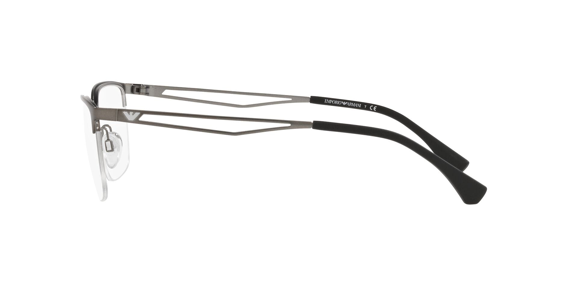 Emporio Armani 0EA1116 Frame Grey Male Supra Metal Frame — view 3