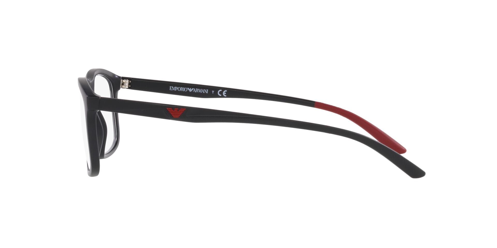 Emporio Armani 0EA3196 Frame Matt Black Male Full Shell Frame — view 3
