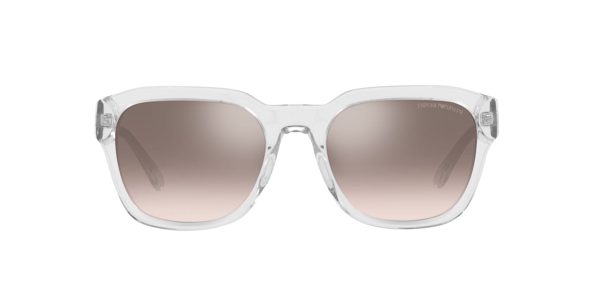 Emporio Armani 0EA4175 Sunglass Transparent Male Full Shell Sunglass — Transparent frame — view 2