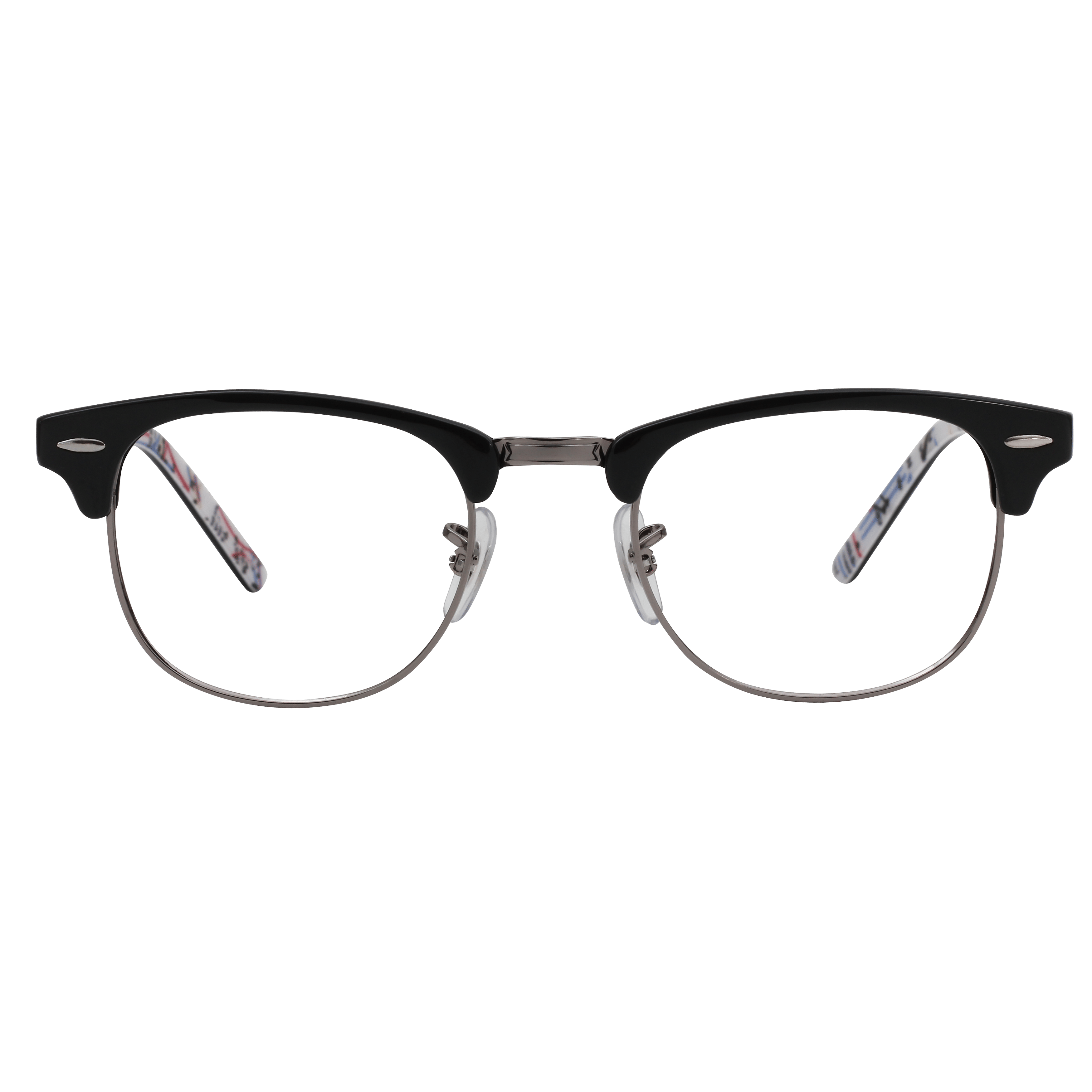 Inspira 0118D Frame Gun Metal Male Full Shell Frame — Gun Metal frame — view 2