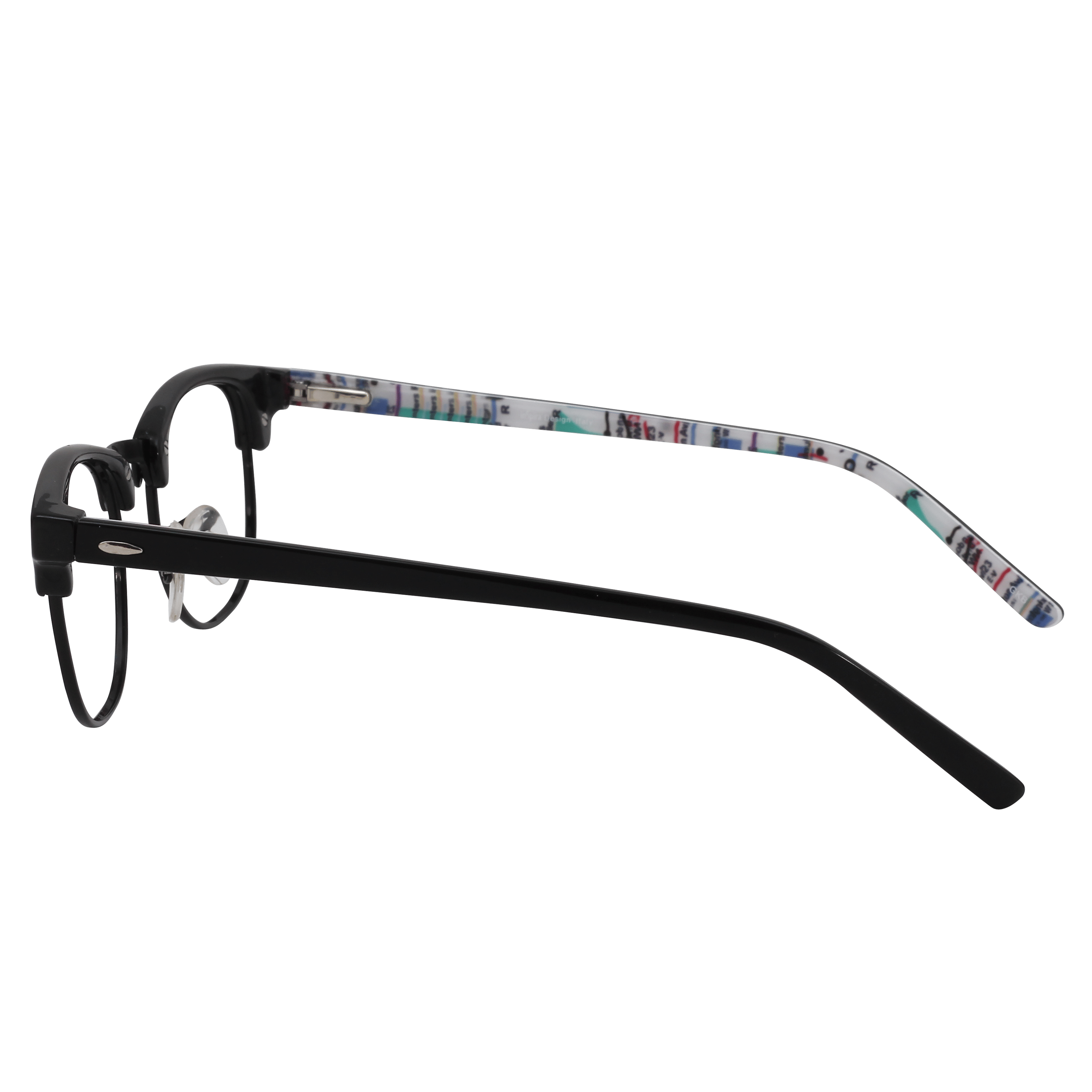 Inspira 0118D Frame Black Male Full Shell Frame — Black frame — view 3