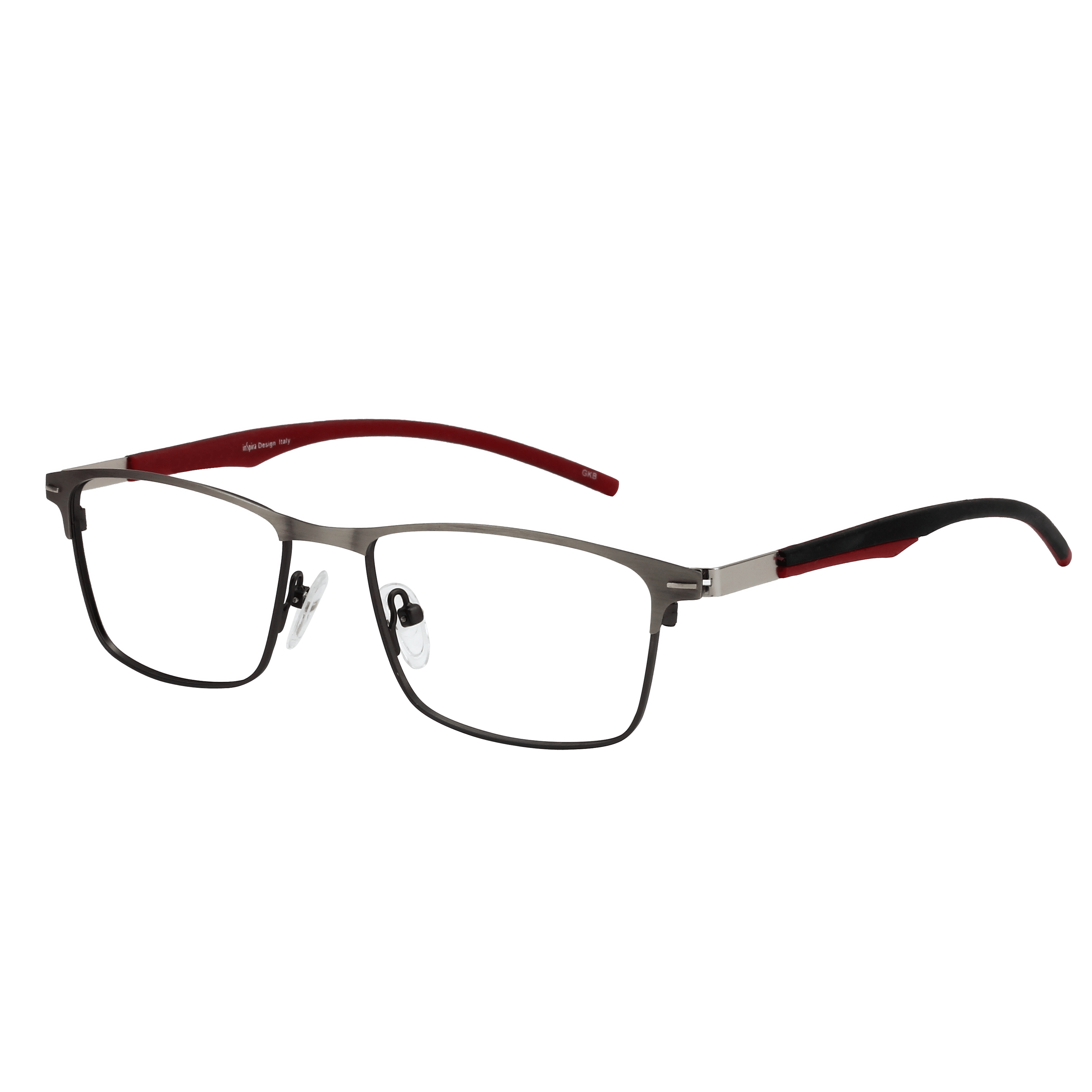 Inspira 5818D Frame Gun Metal Unisex Full Metal — Gun Metal frame