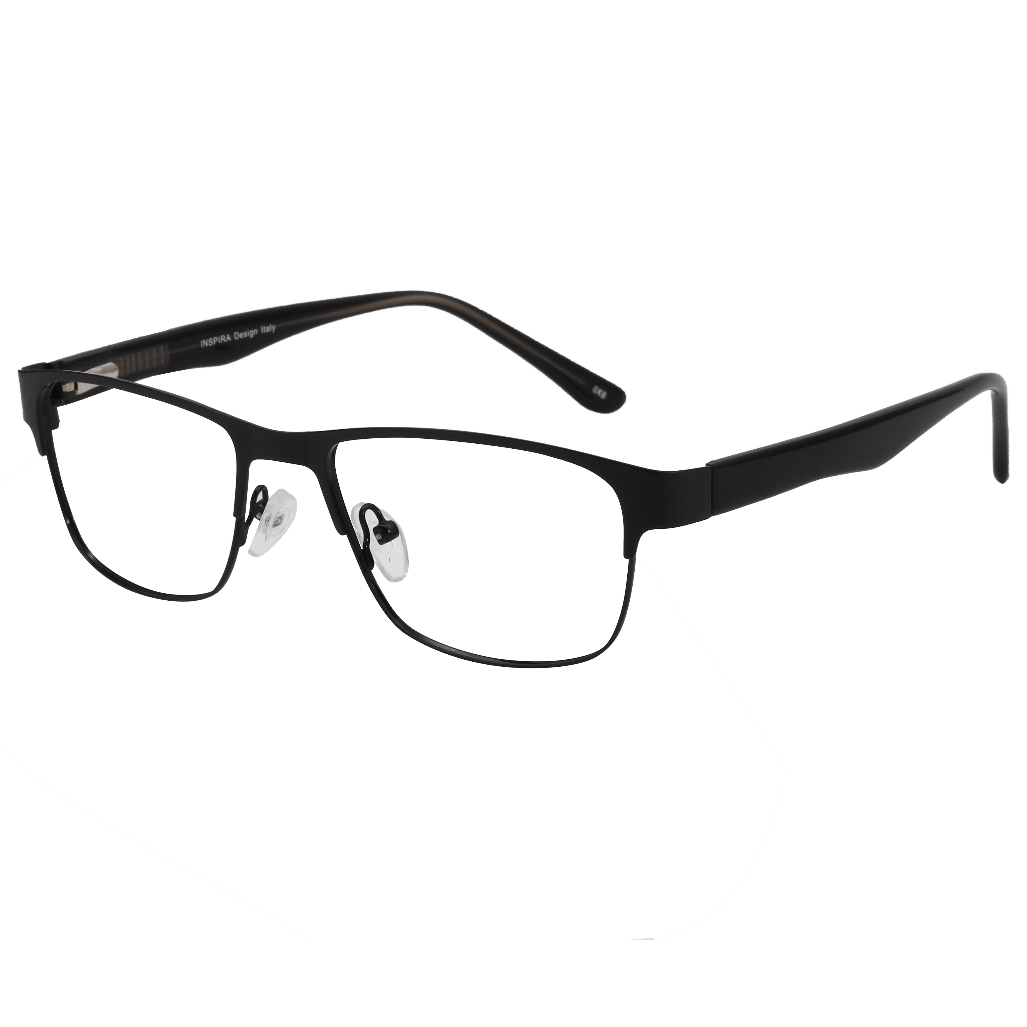 Inspira 0418D Frame Black Male Full Shell — Black frame