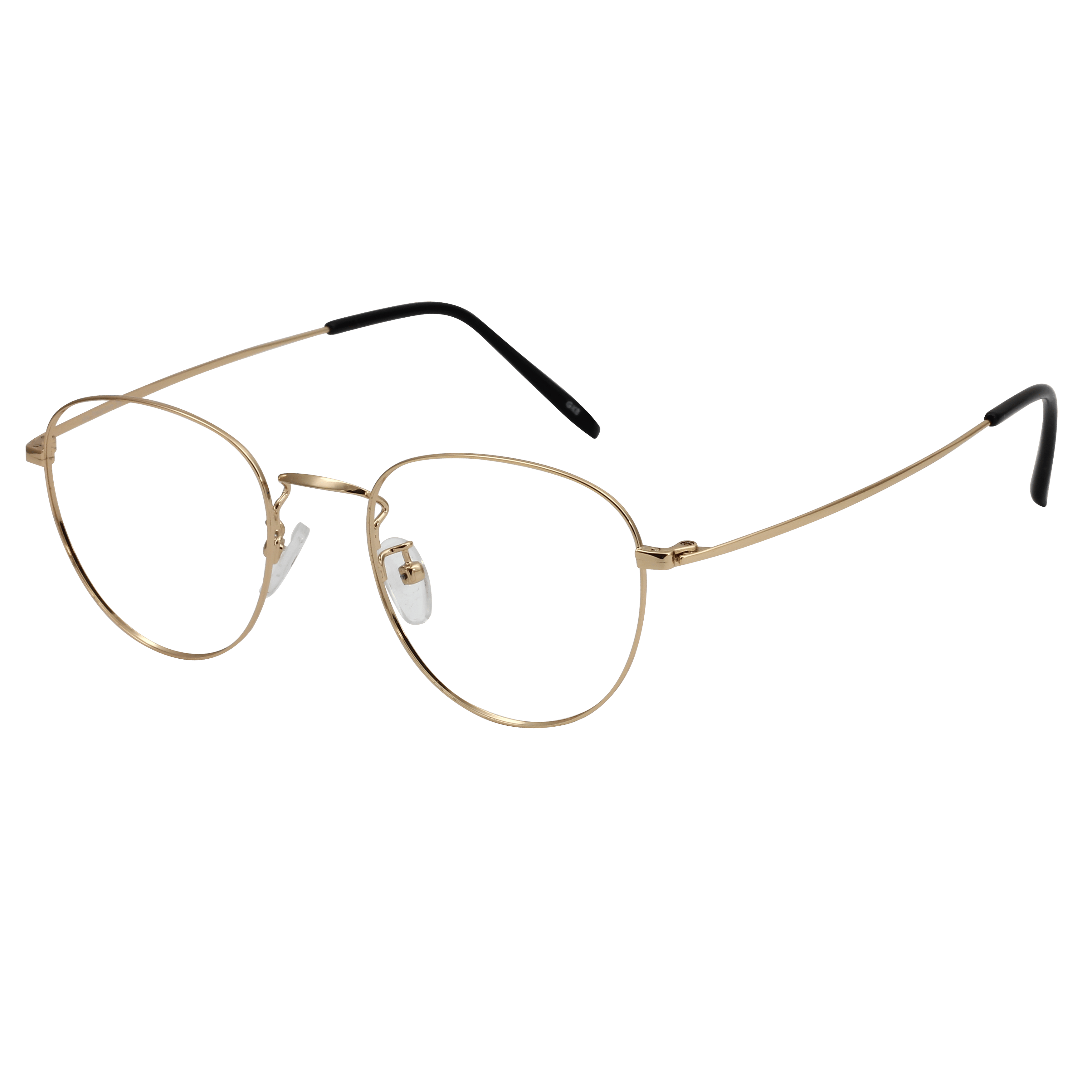 Inspira 0219K Frame Gold Unisex Full Metal — Gold frame