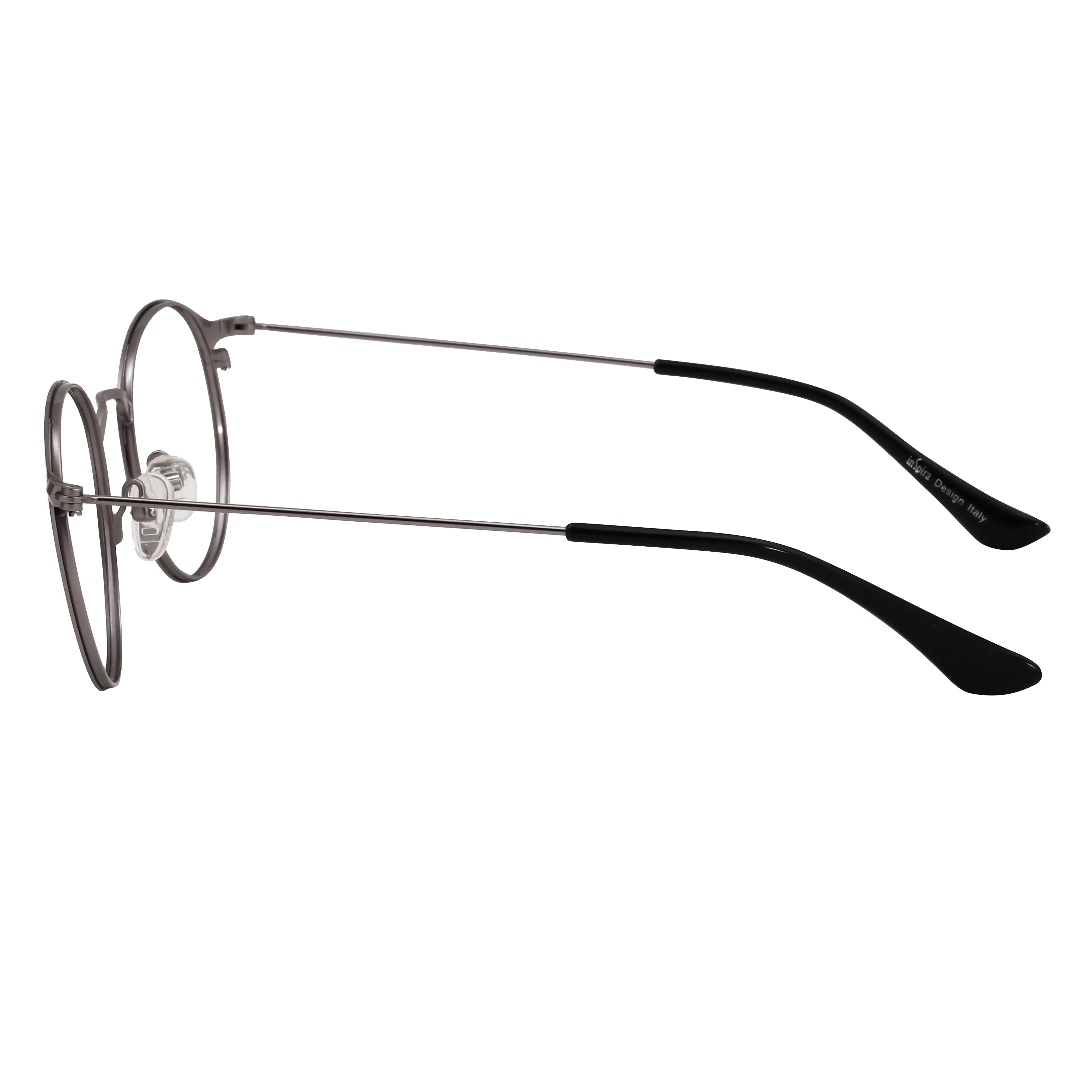 Inspira 4218AC Frame Gun Metal Unisex Full Metal Frame — Gun Metal frame — view 3