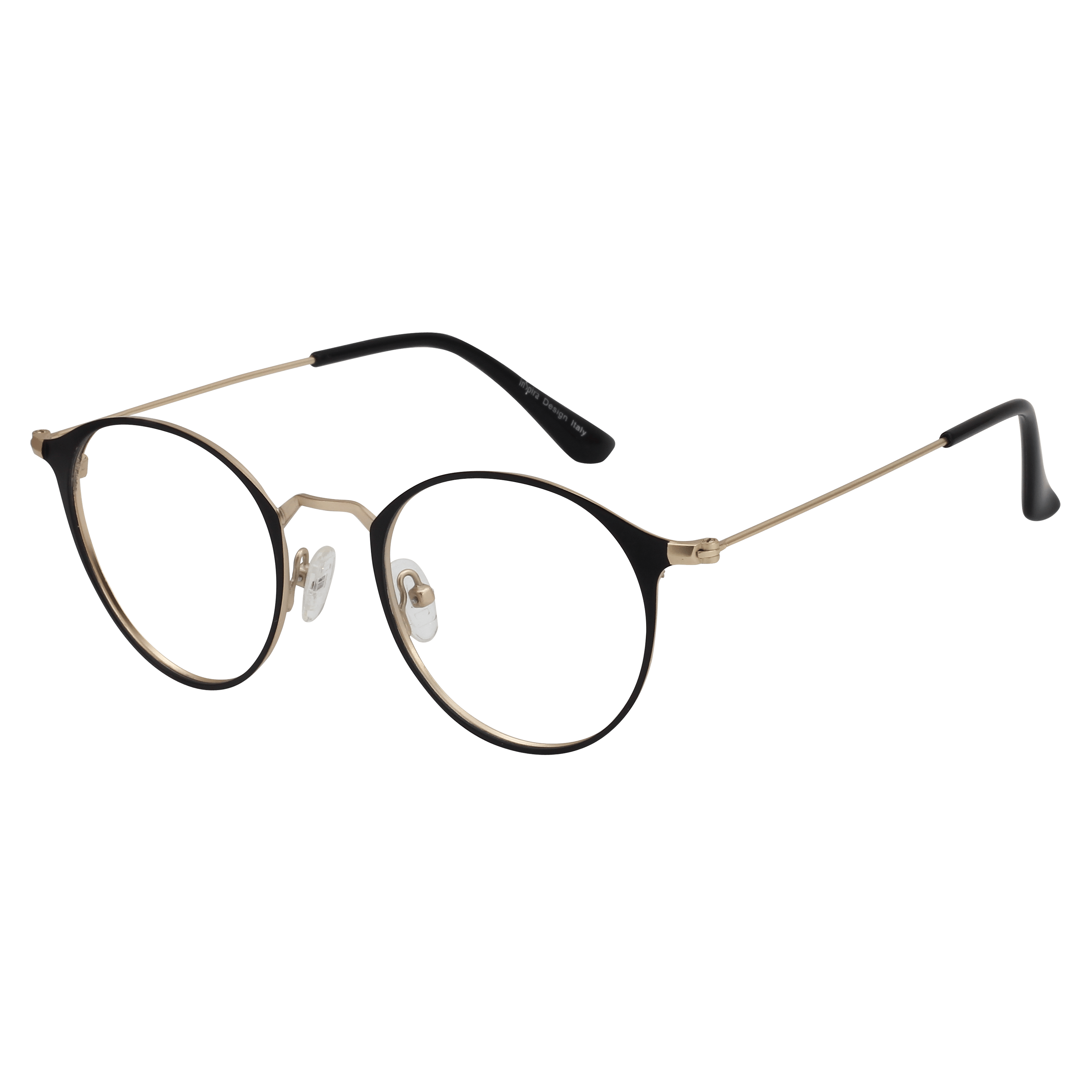 Inspira 4218AC Frame Black Unisex Full Metal — Black frame