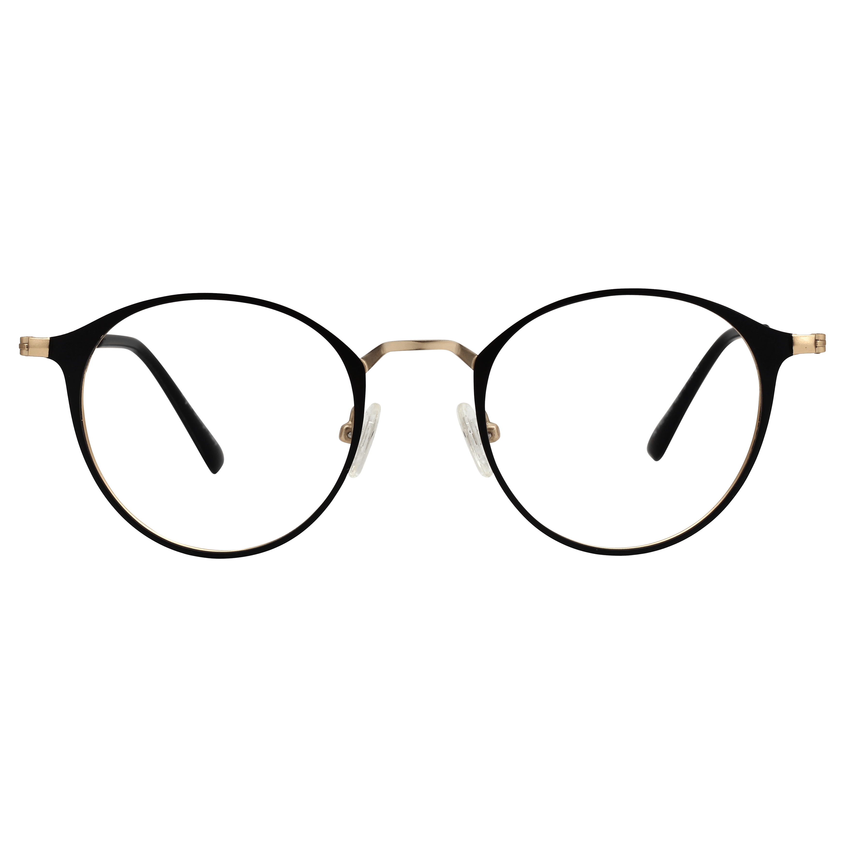 Inspira 4218AC Frame Black Unisex Full Metal Frame — Black frame — view 2
