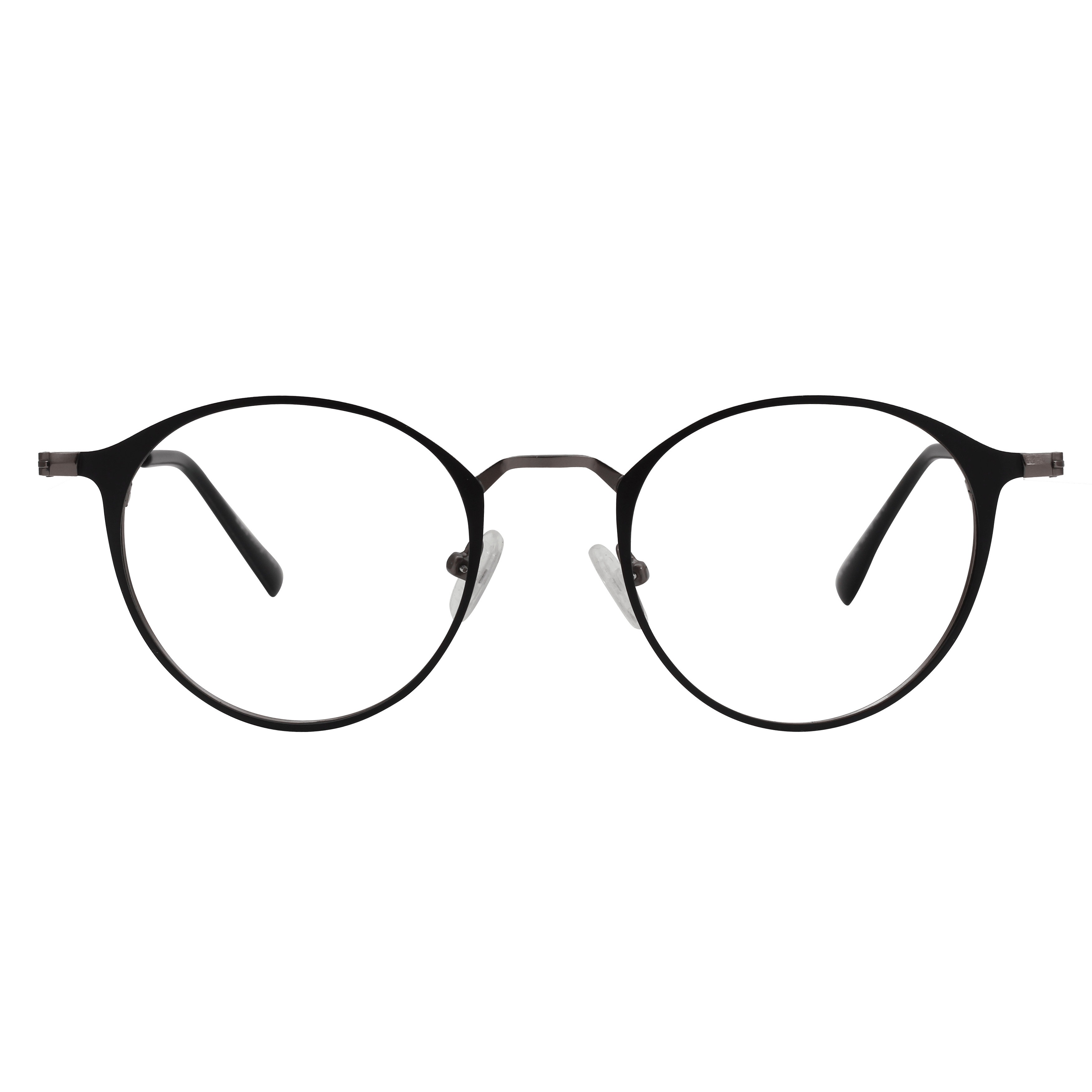 Inspira 4218AC Frame Black Unisex Full Metal Frame — Black frame — view 2