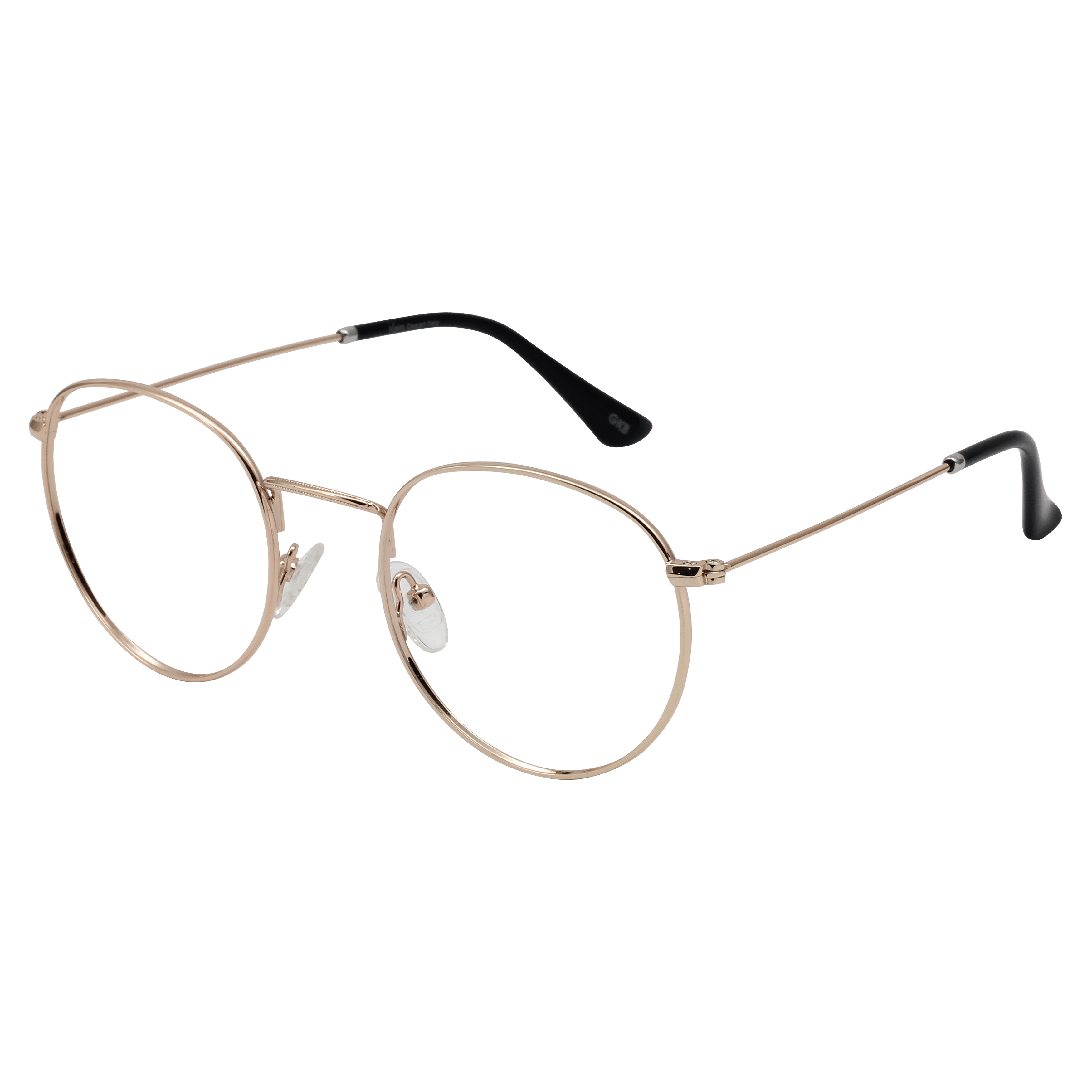 Inspira 6218R Frame Gold Unisex Full Metal — Gold frame