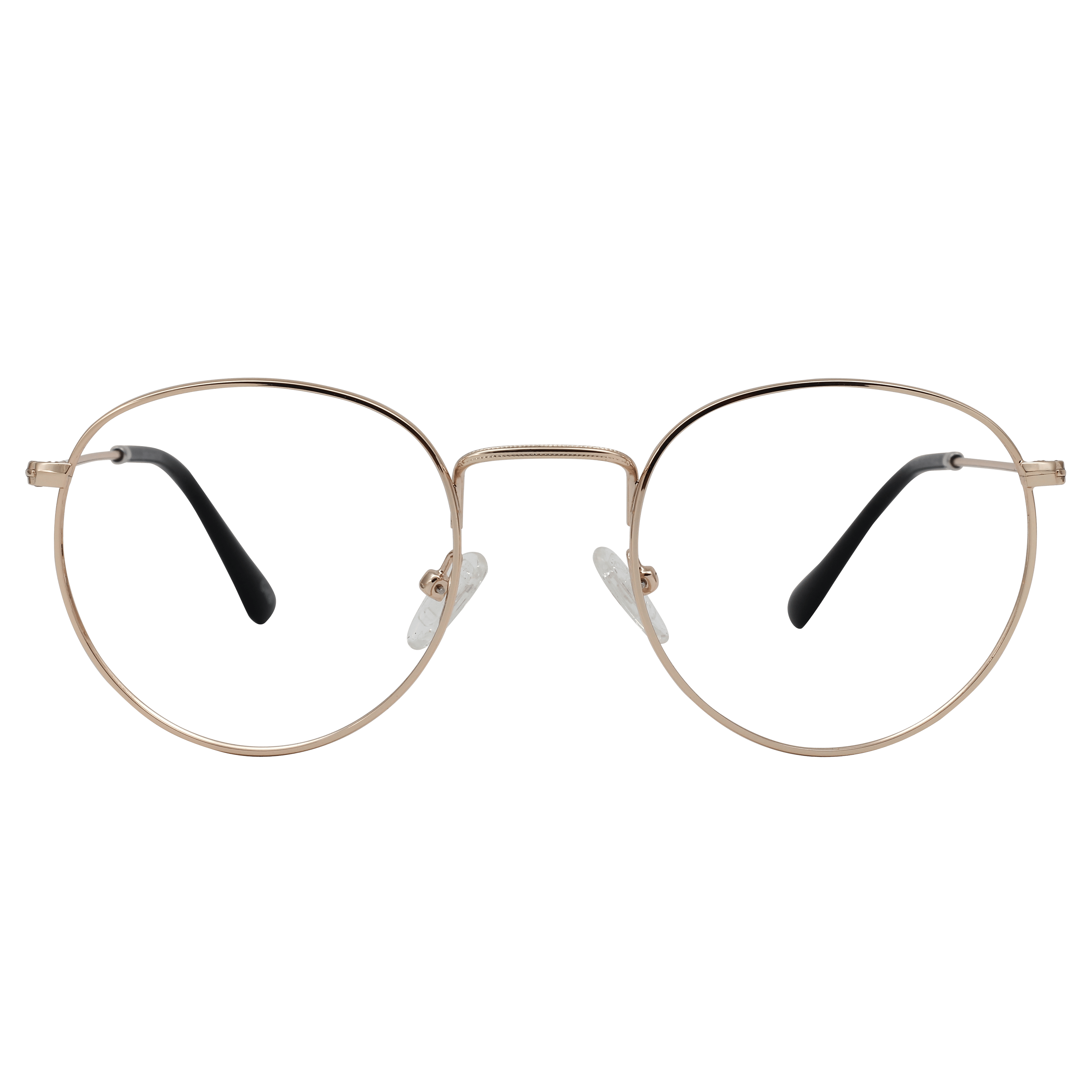 Inspira 6218R Frame Gold Unisex Full Metal Frame — Gold frame — view 2