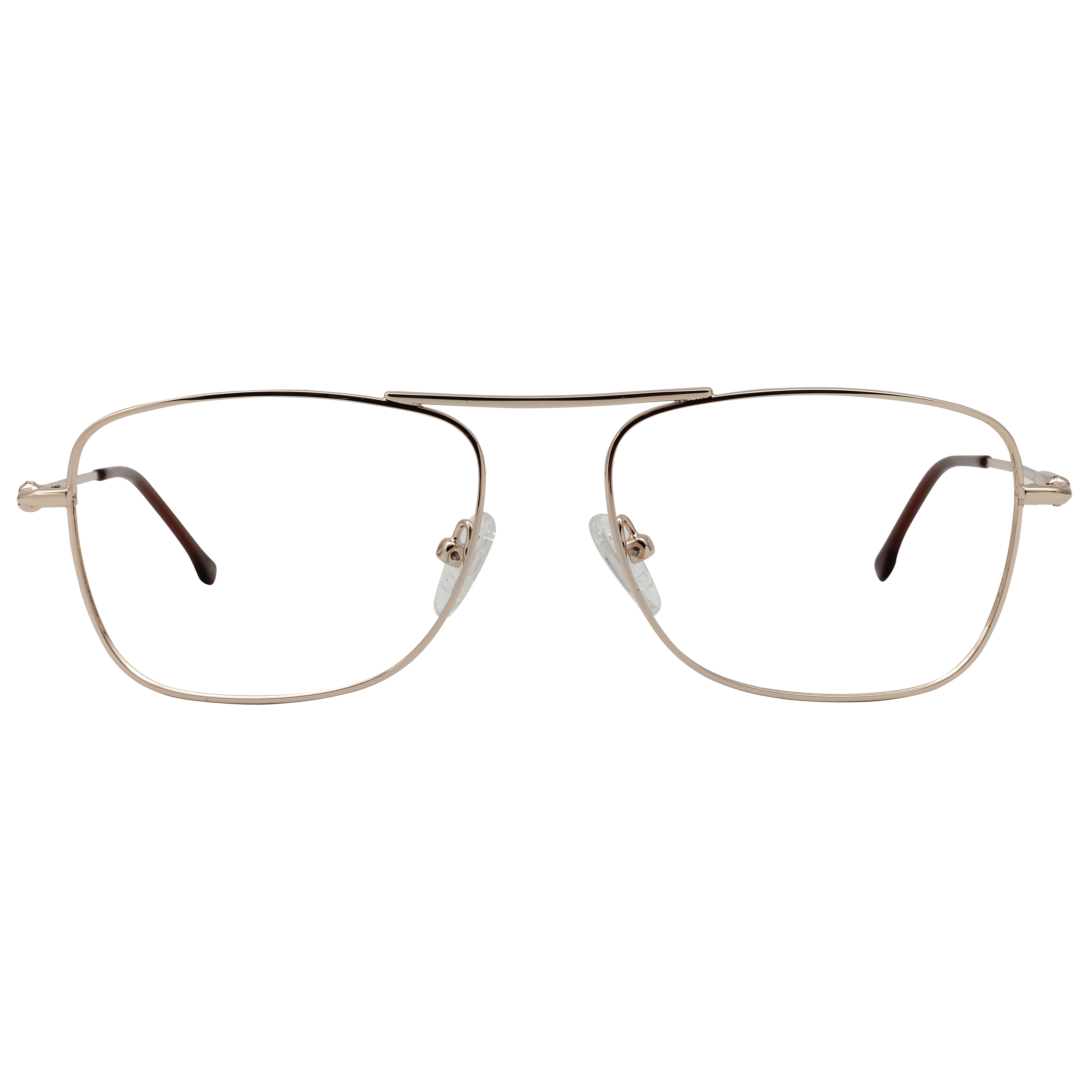 Inspira 6318R Frame Gold Male Full Metal Frame — Gold frame — view 2