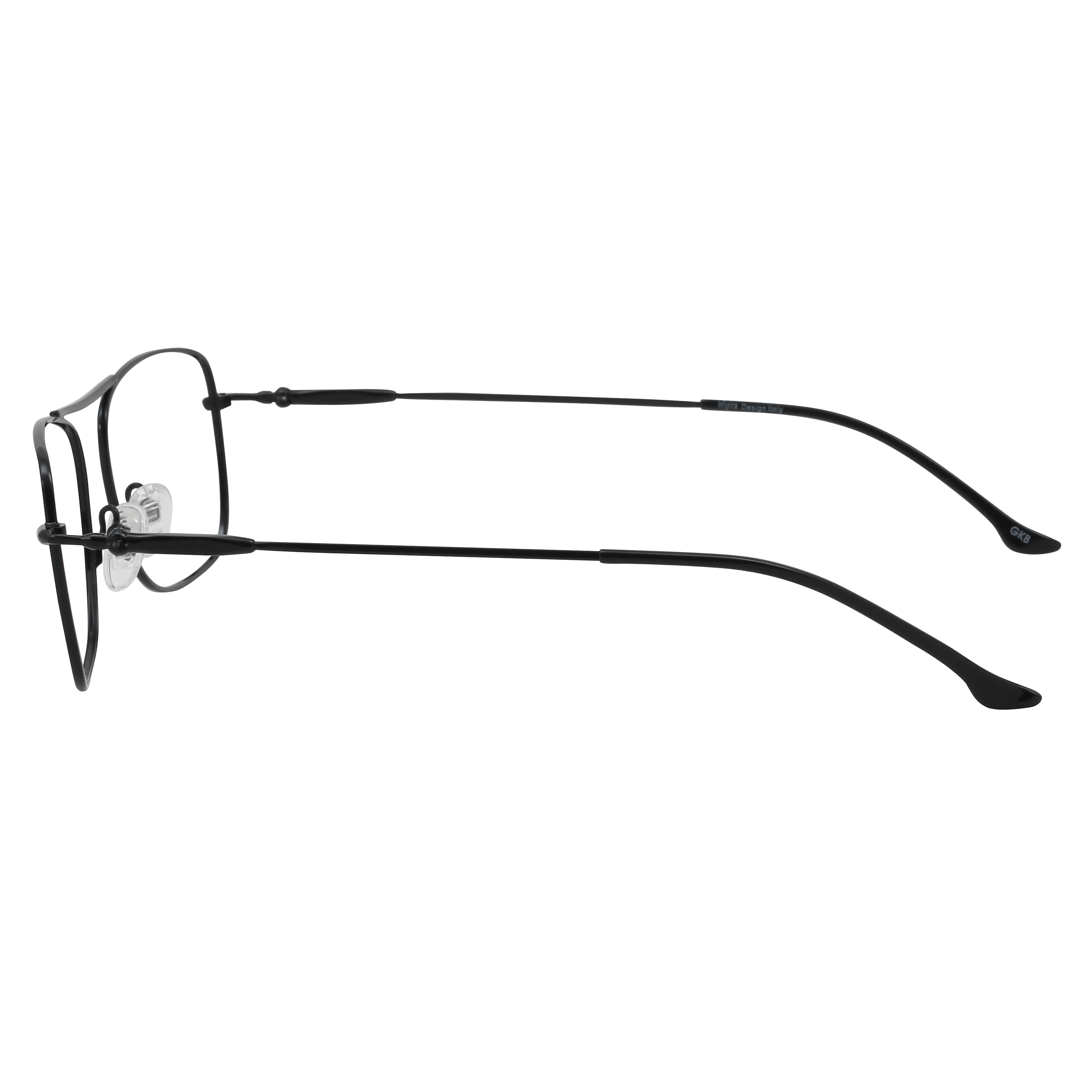 Inspira 6318R Frame Black Male Full Metal Frame — Black frame — view 3