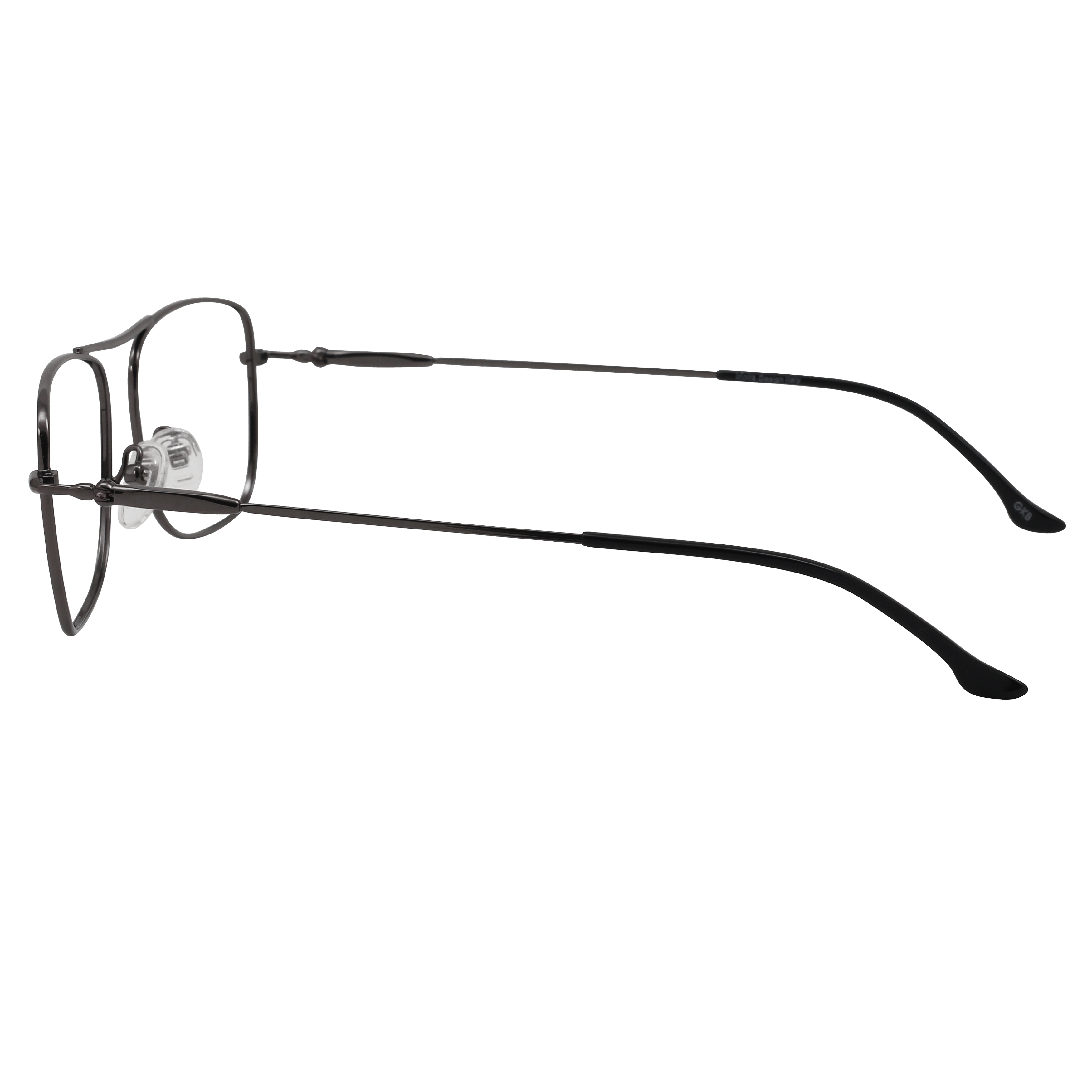 Inspira 6318R Frame Gun Metal Male Full Metal Frame — Gun Metal frame — view 3