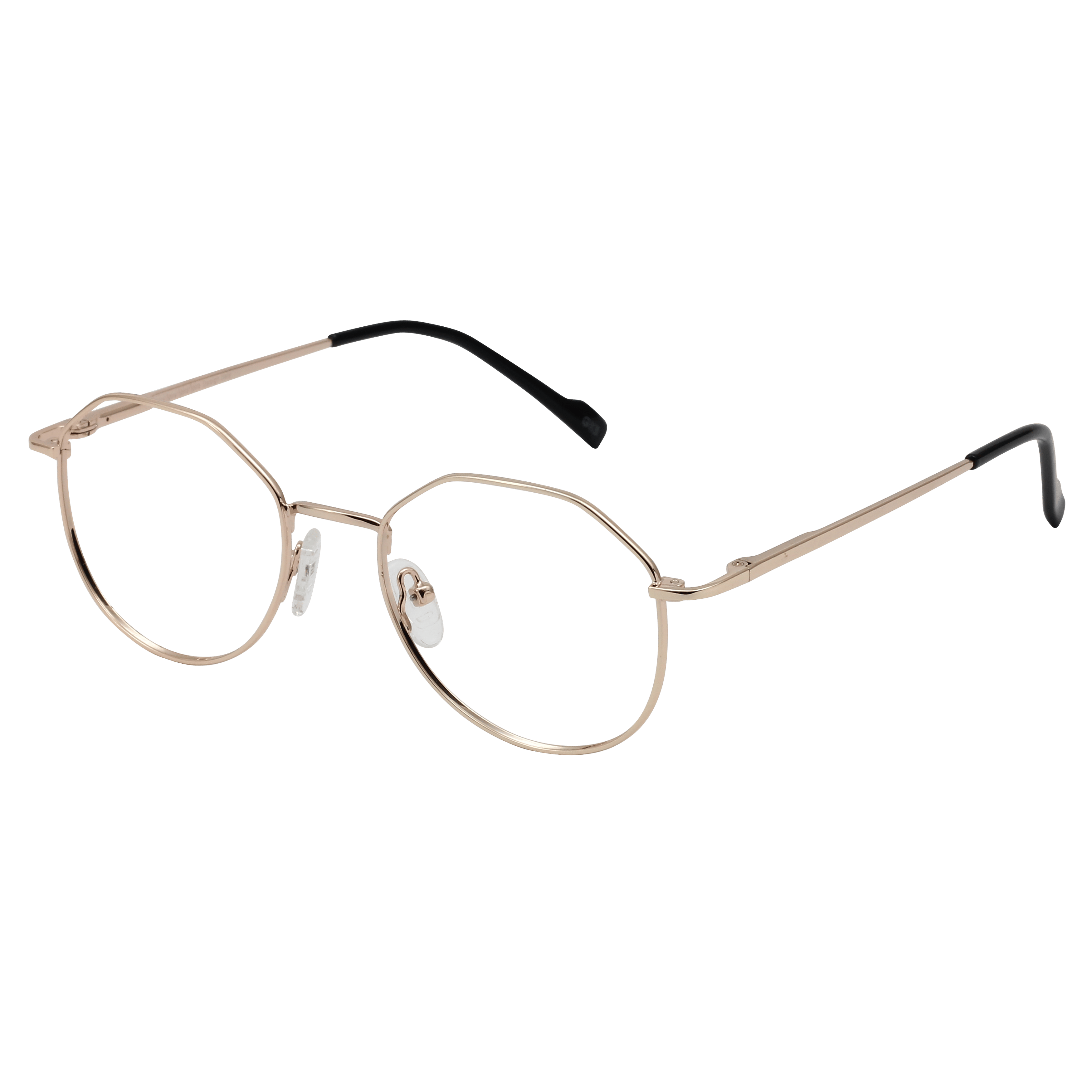 Inspira 6518R Frame Gold Unisex Full Metal — Gold frame