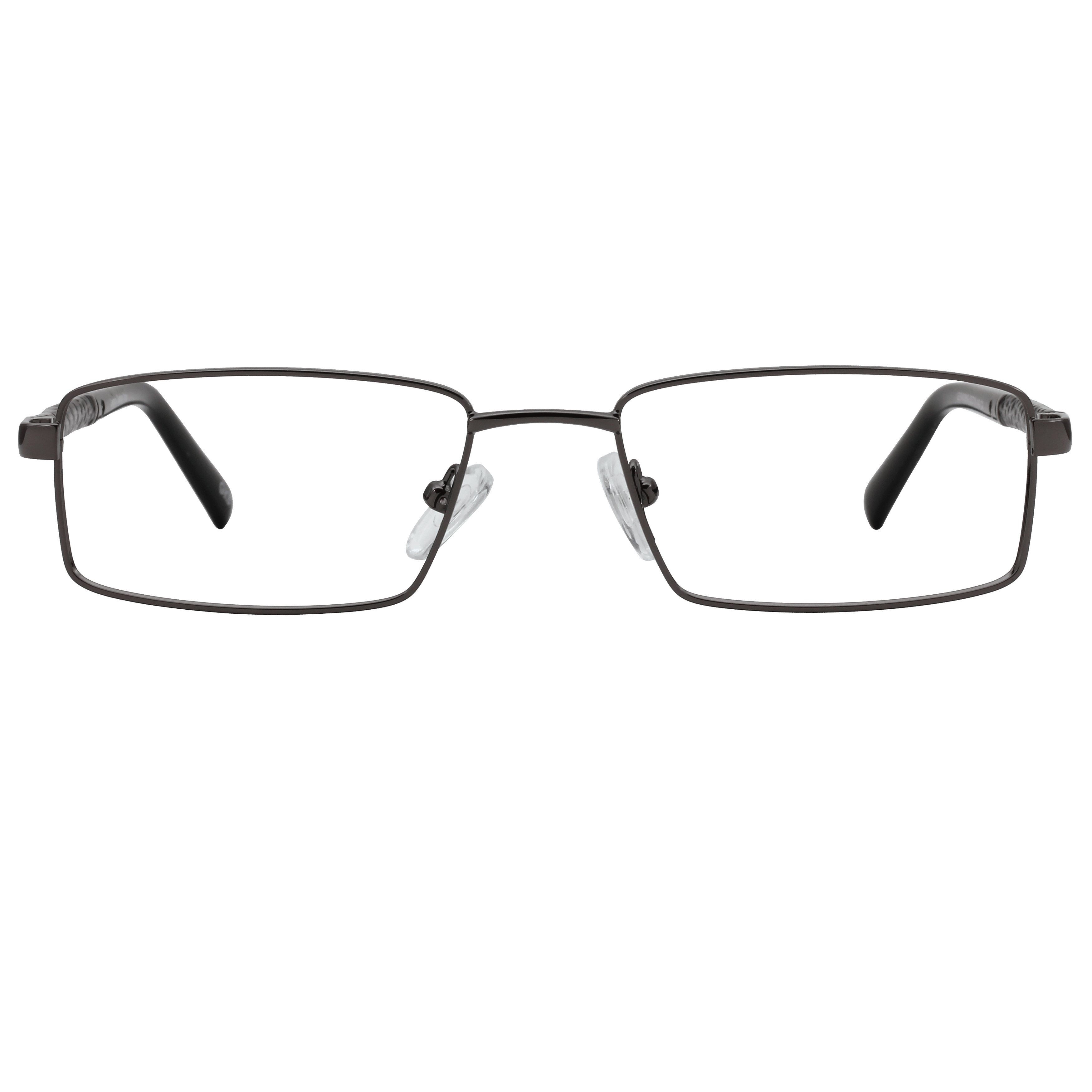 Inspira 4018HG Frame Gun Metal Unisex Full Shell Frame — Gun Metal frame — view 2