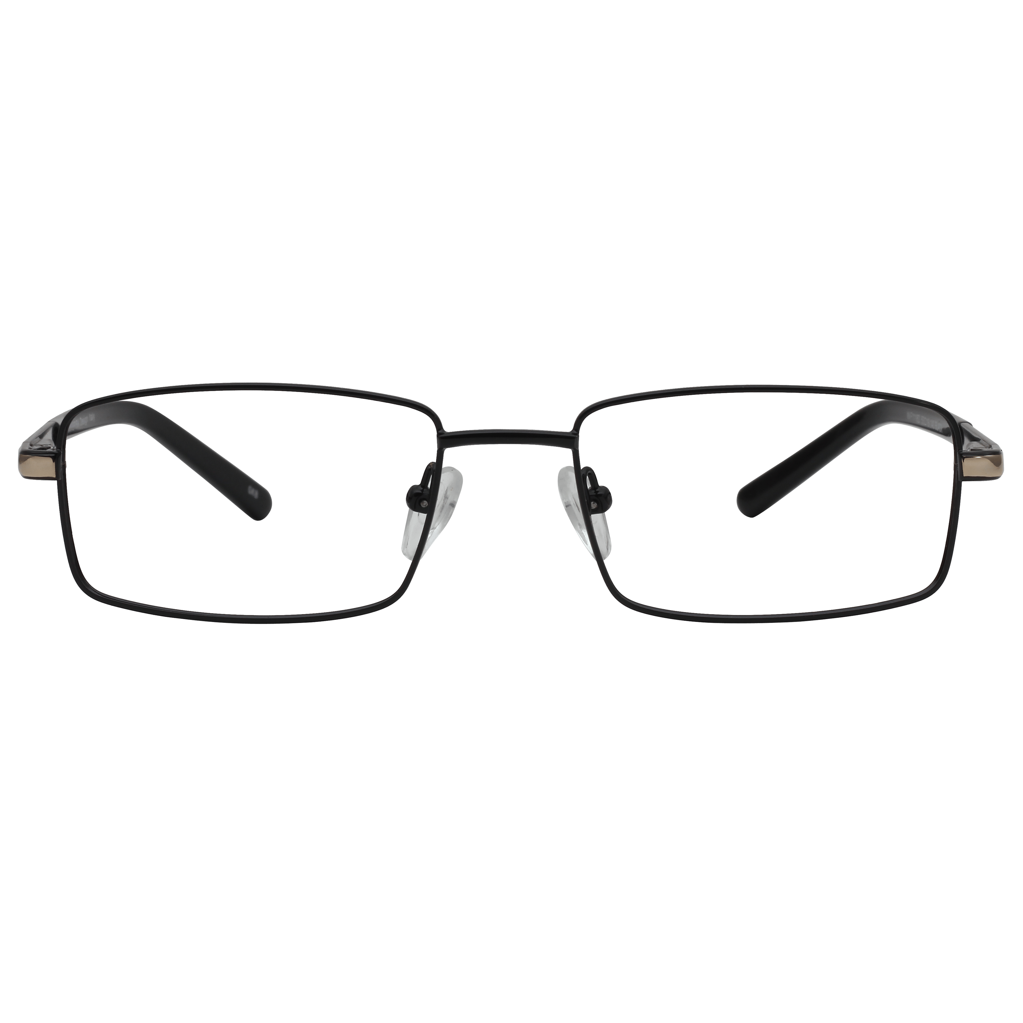Inspira 1118D Frame Black Male Full Metal Frame — Black frame — view 2