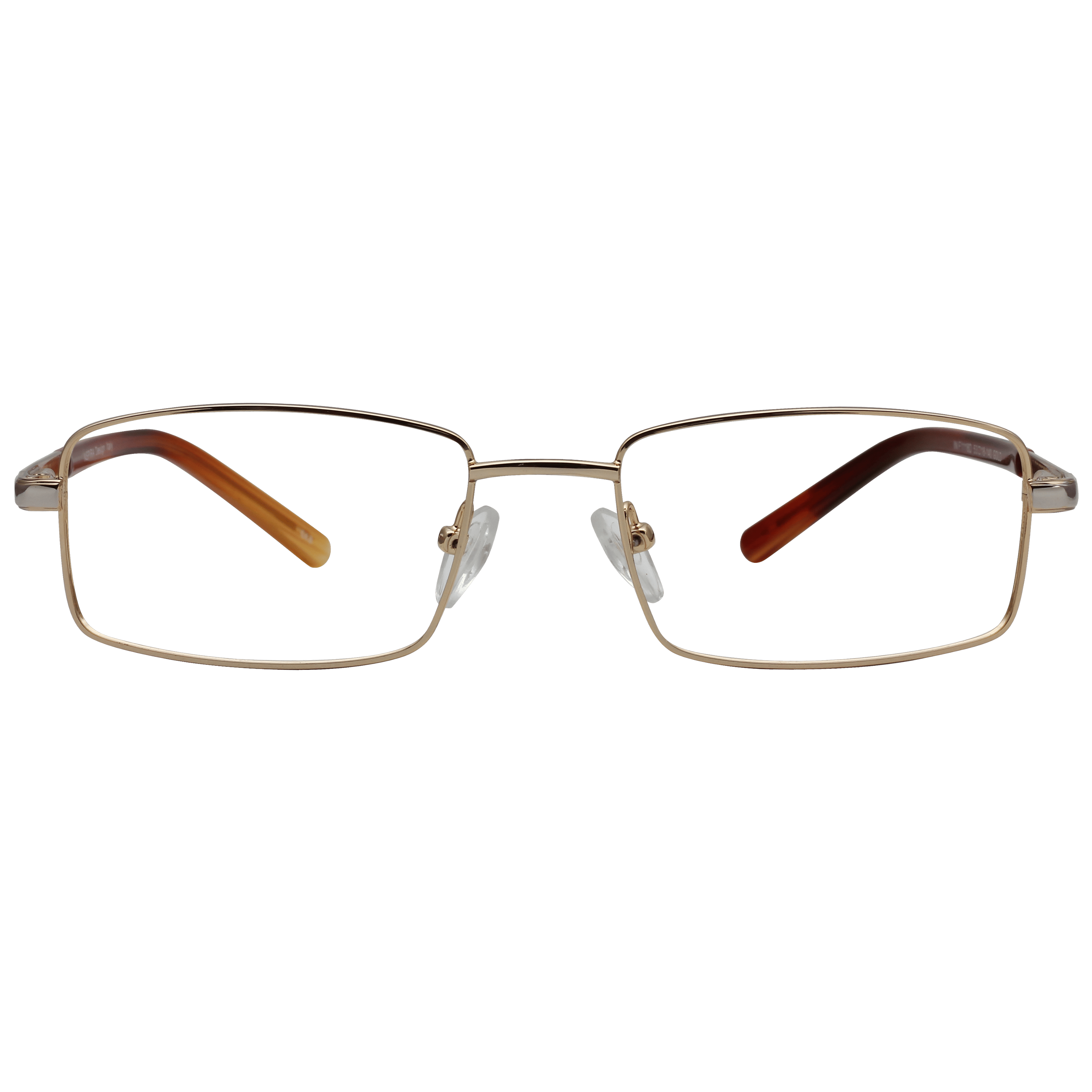 Inspira 1118D Frame Gold Male Full Metal Frame — Gold frame — view 2