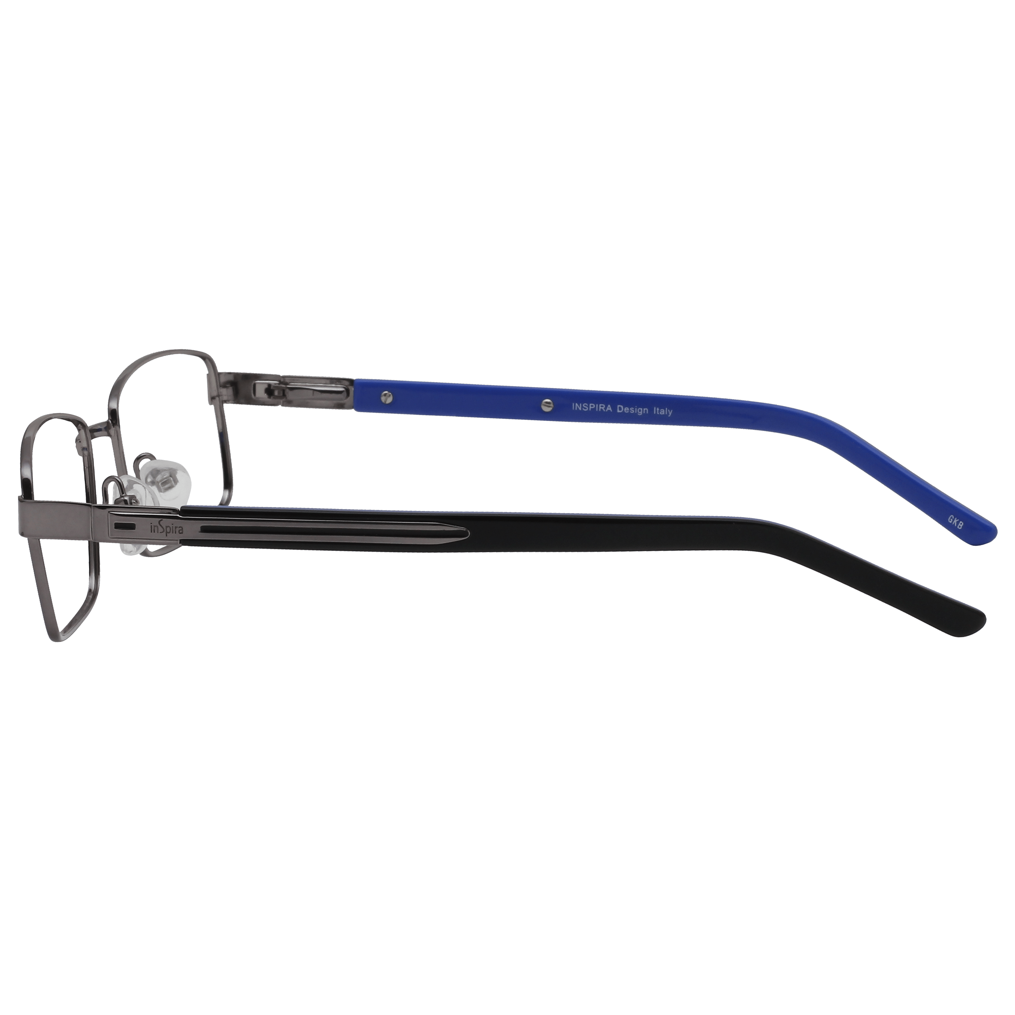 Inspira 3216CO Frame Gun Metal Male Full Metal Frame — Gun Metal frame — view 3