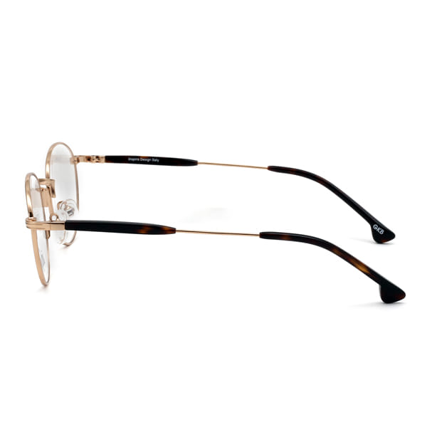 Inspira 2418FO Frame Gold Unisex Full Shell with Metal Frame — view 4
