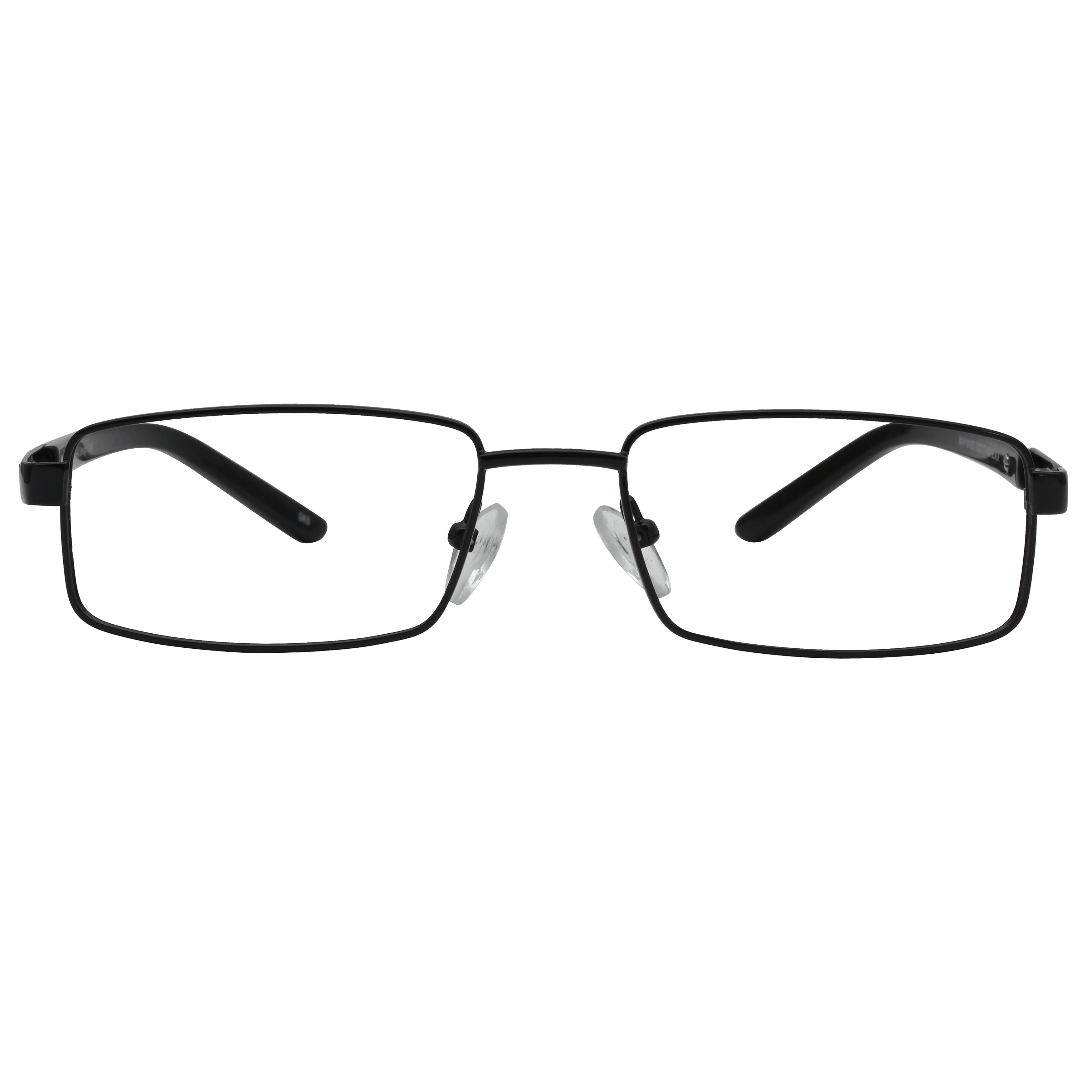Inspira 1018D Frame Black Unisex Full Metal Frame — Black frame — view 2
